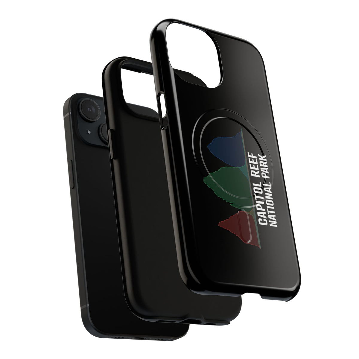 Capitol Reef National Park iPhone Case with MagSafe - Histogram Design