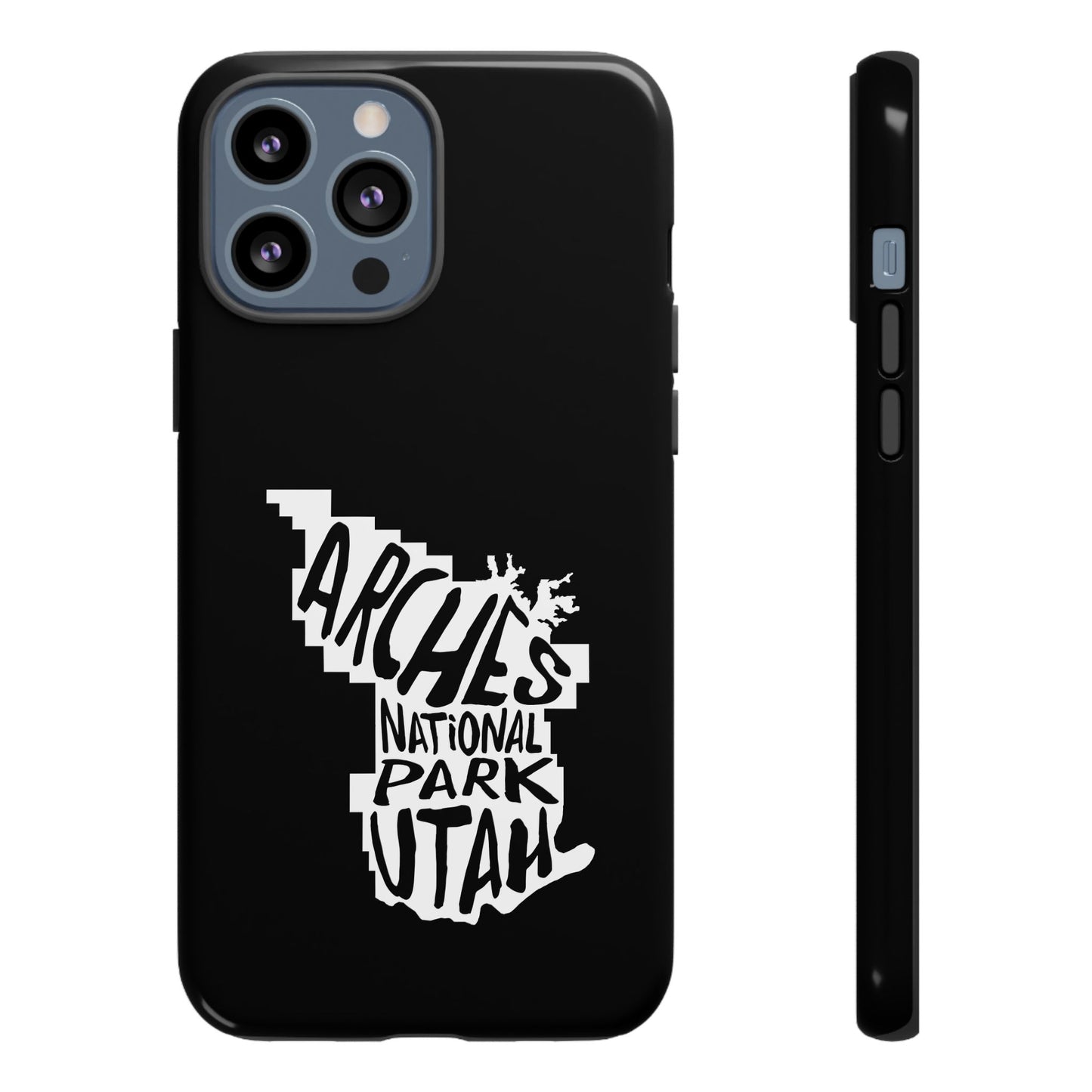 Arches National Park Phone Case - Map Design