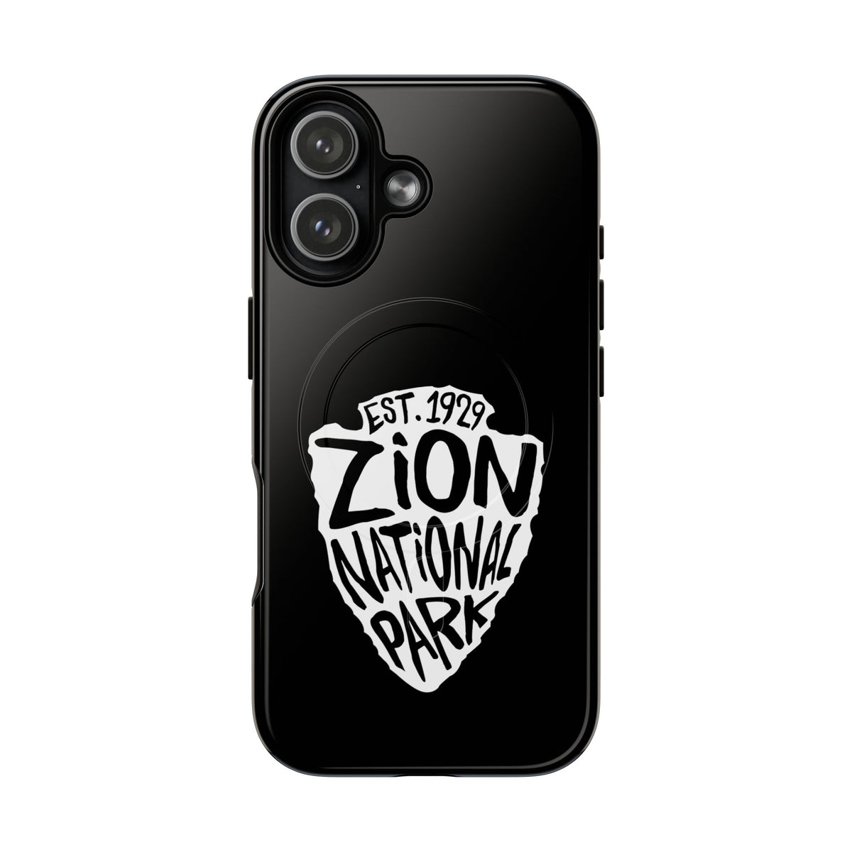 Zion National Park iPhone Case with MagSafe - Arrowhead Design