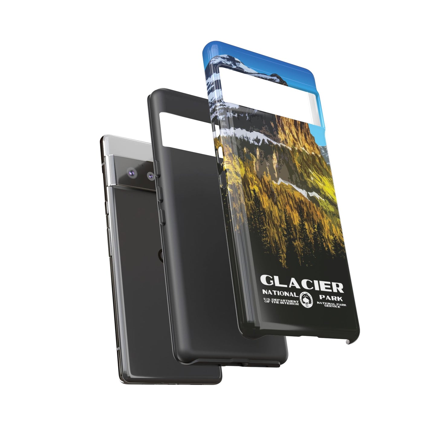 Glacier National Park Phone Case - WPA Style