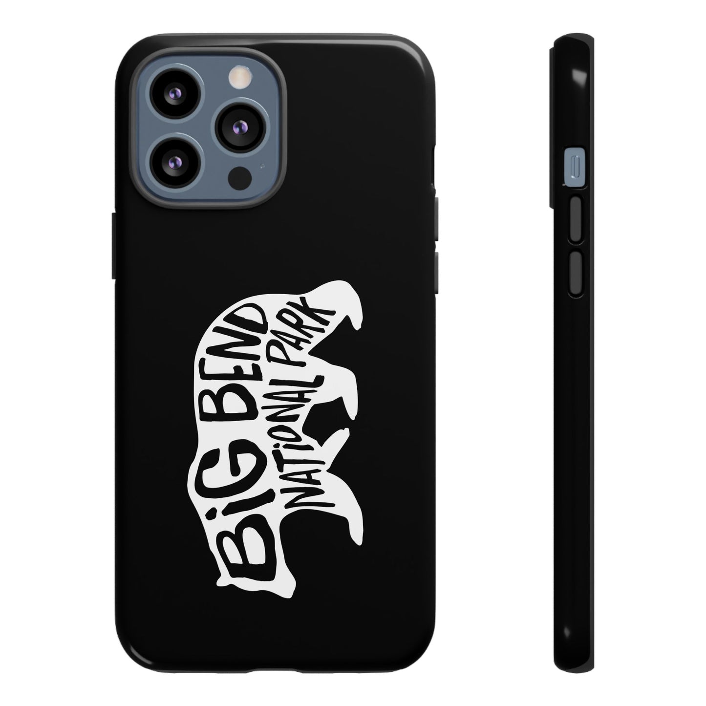 Big Bend National Park Phone Case - Black Bear Design