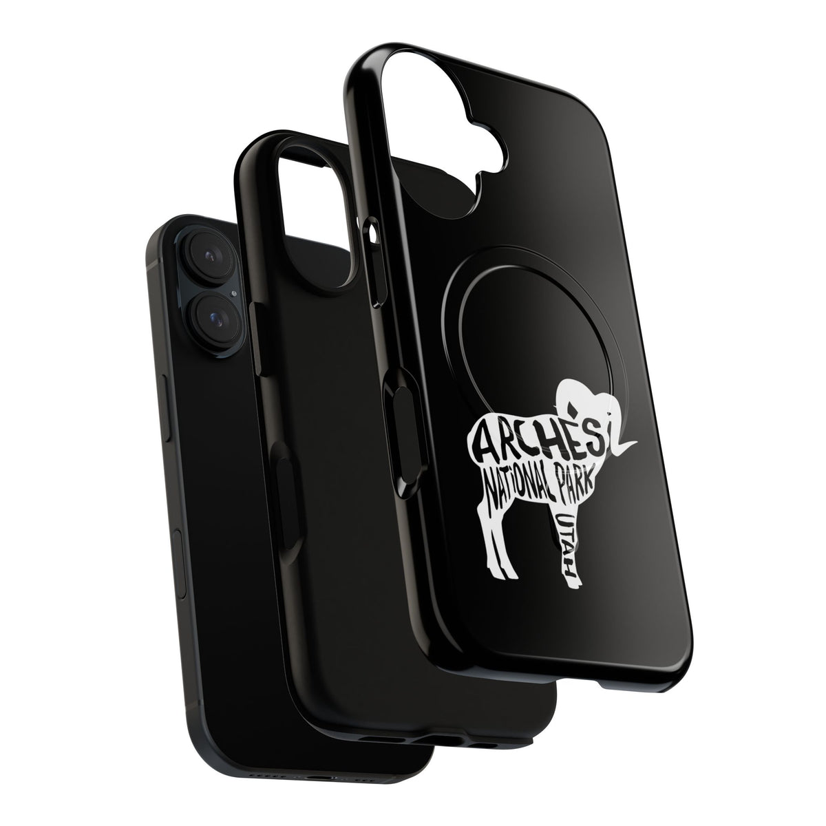 Arches National Park iPhone Case with MagSafe - Bighorn Sheep Design