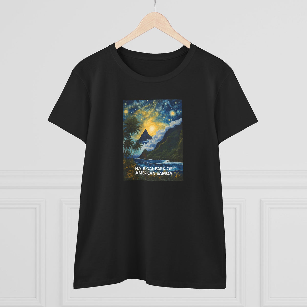 National Park of American Samoa Women's T-Shirt - Starry Night