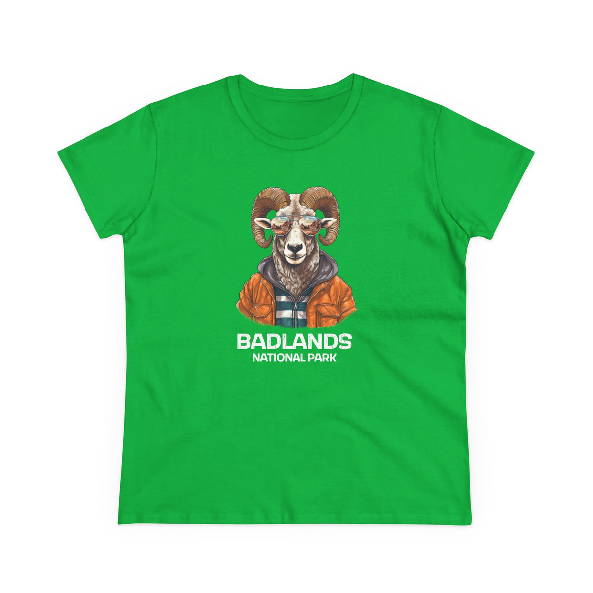 Badlands National Park Women's T-Shirt - Cool Bighorn Sheep