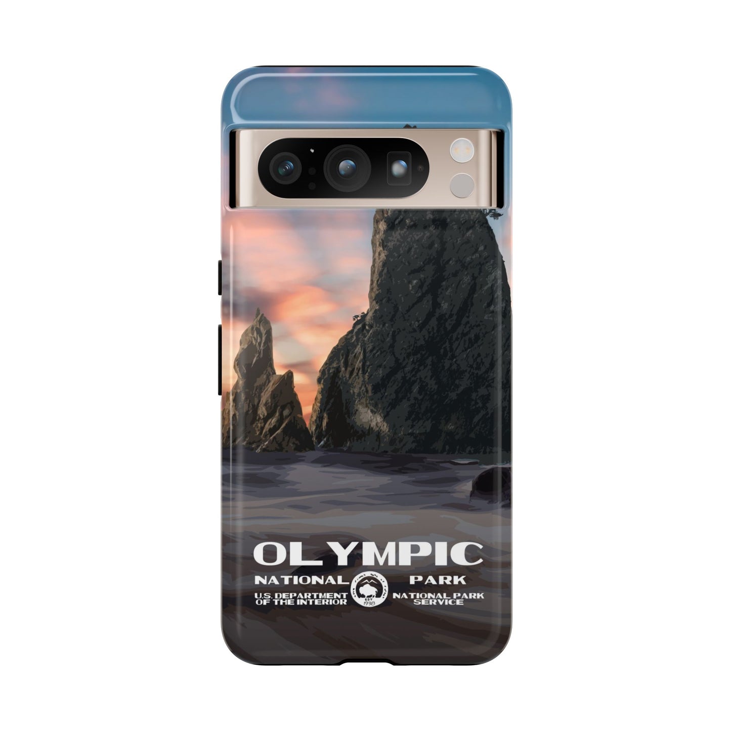Olympic National Park Phone Case - WPA Style