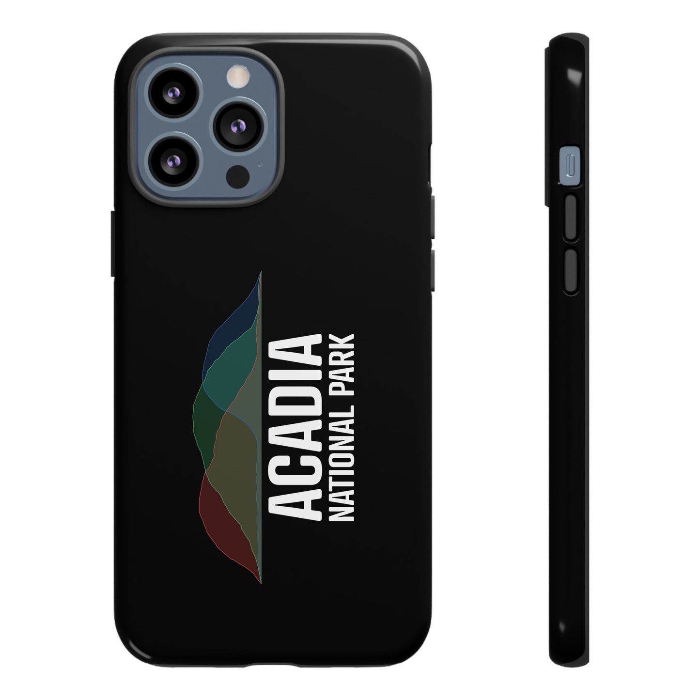 Acadia National Park Phone Case - Histogram Design