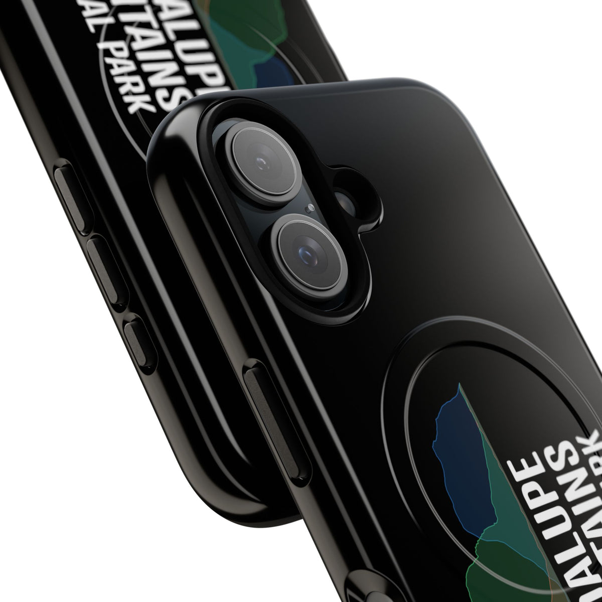 Guadalupe Mountains National Park iPhone Case with MagSafe - Histogram Design