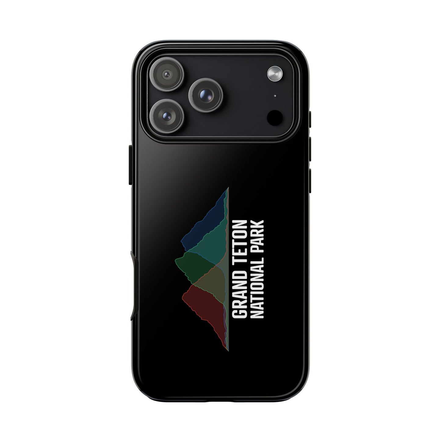 Grand Teton National Park Phone Case - Histogram Design