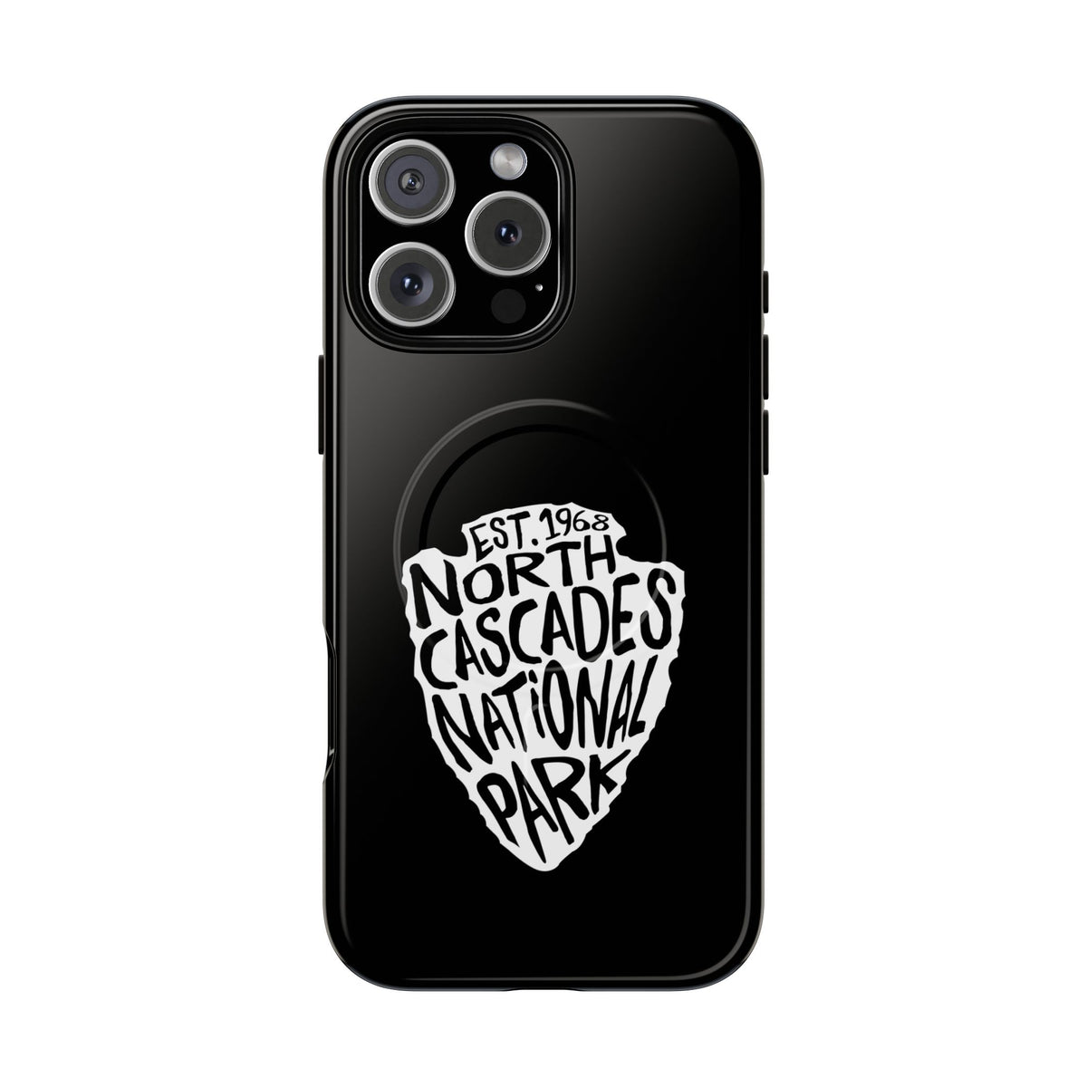 North Cascades National Park iPhone Case with MagSafe - Arrowhead Design