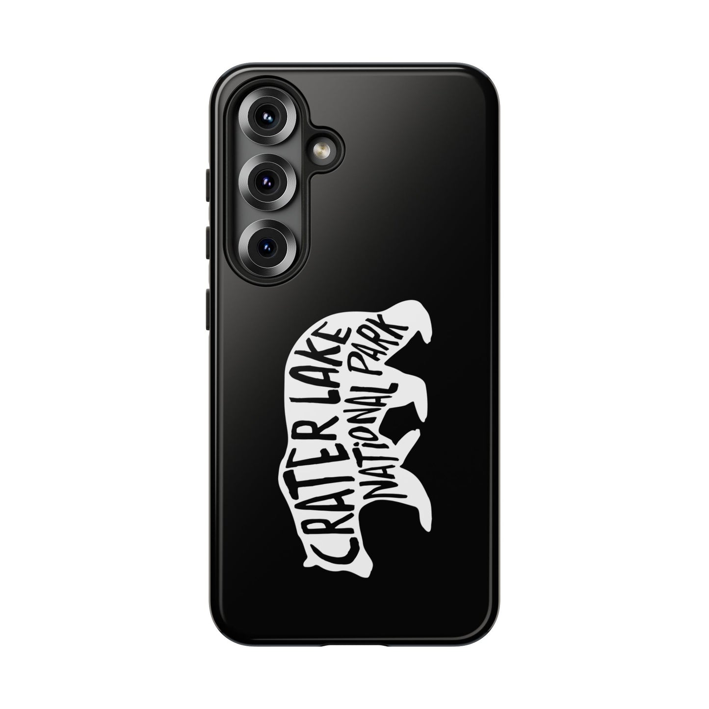 Crater Lake National Park Phone Case - Black Bear Design