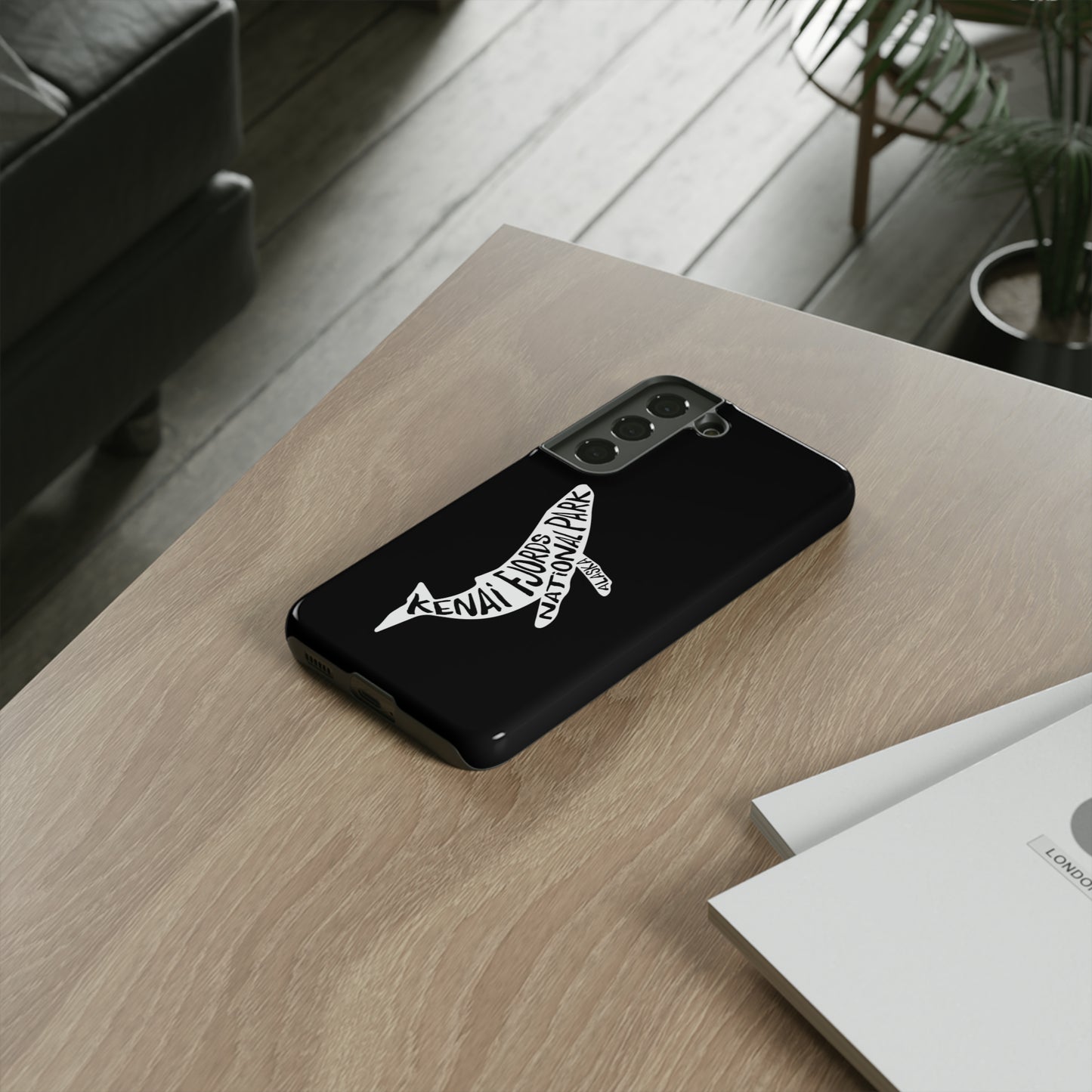 Kenai Fjords National Park Phone Case - Humpback Whale Design