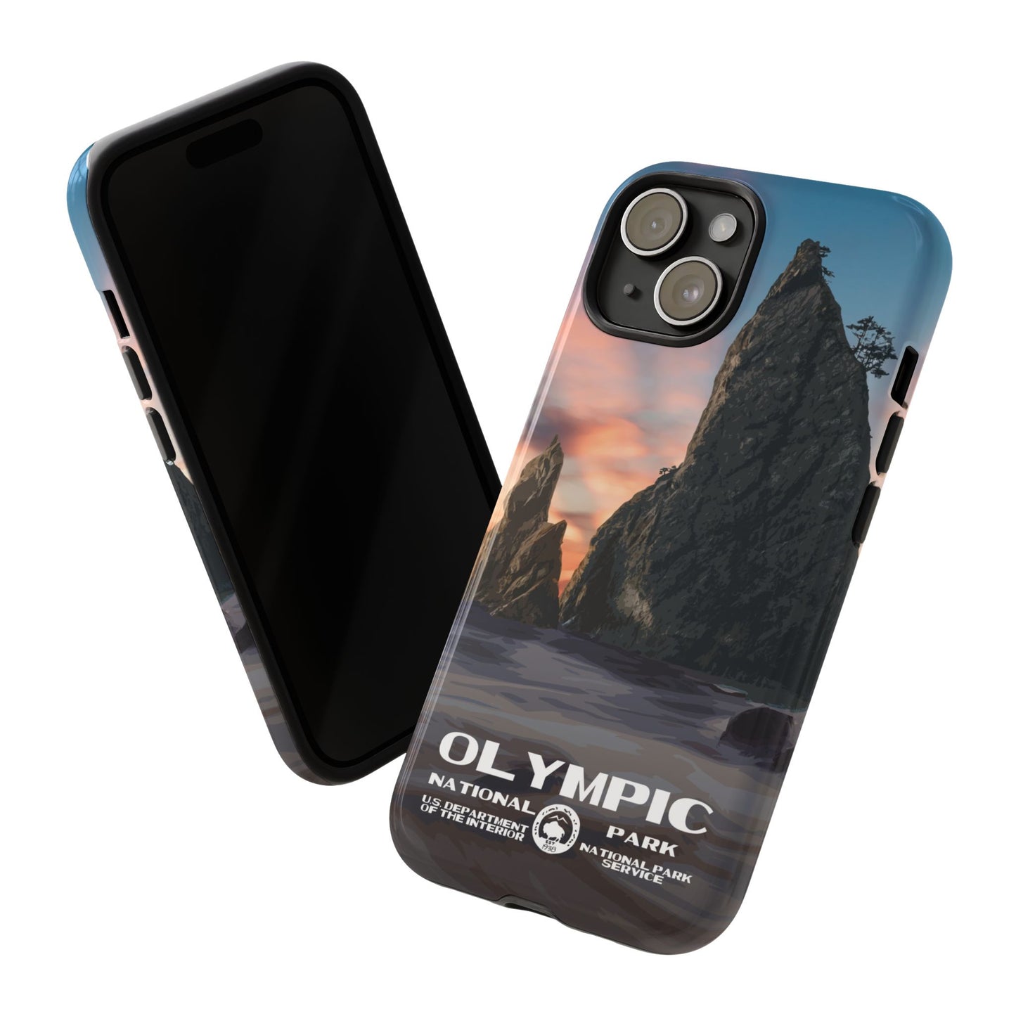Olympic National Park Phone Case - WPA Style