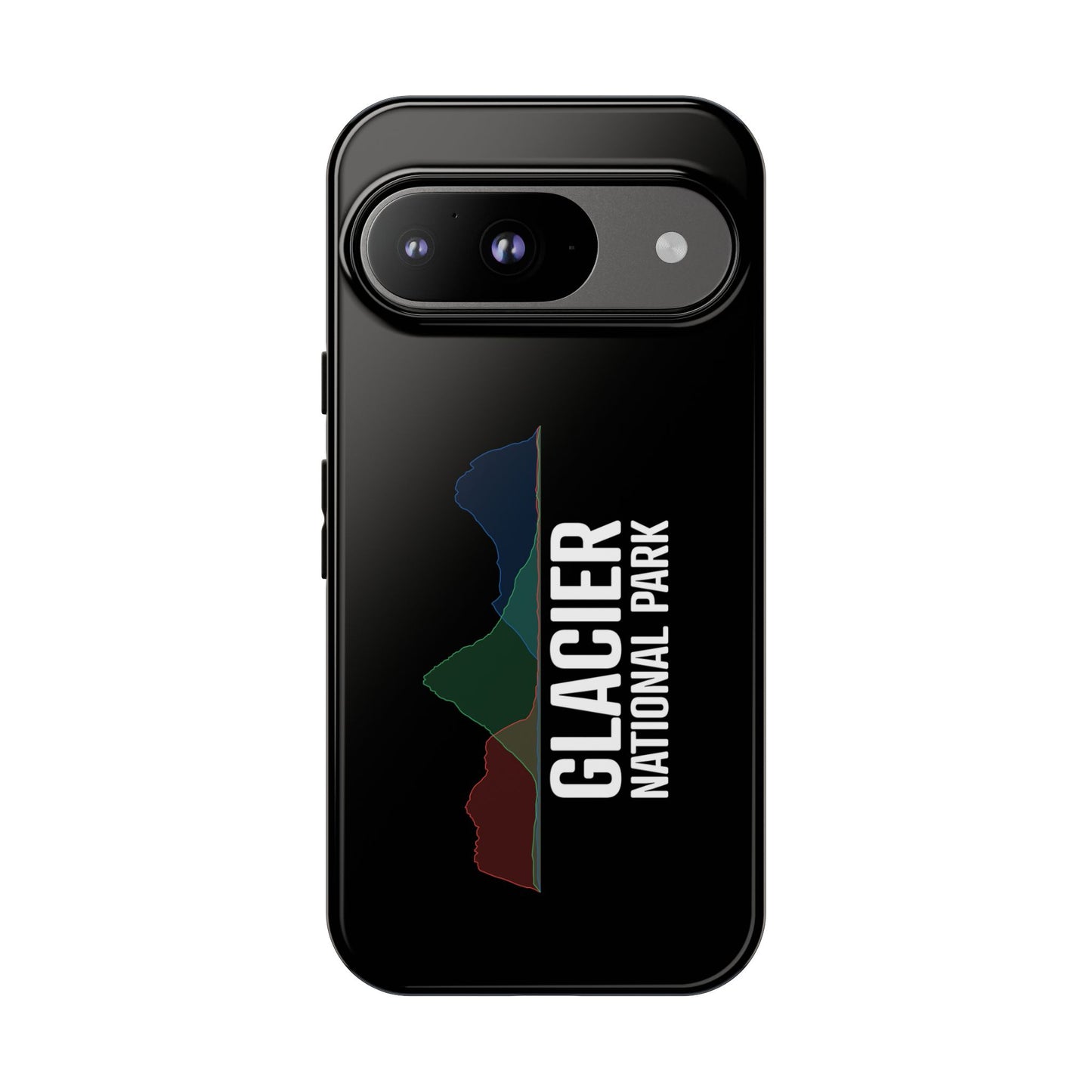Glacier National Park Phone Case - Histogram Design