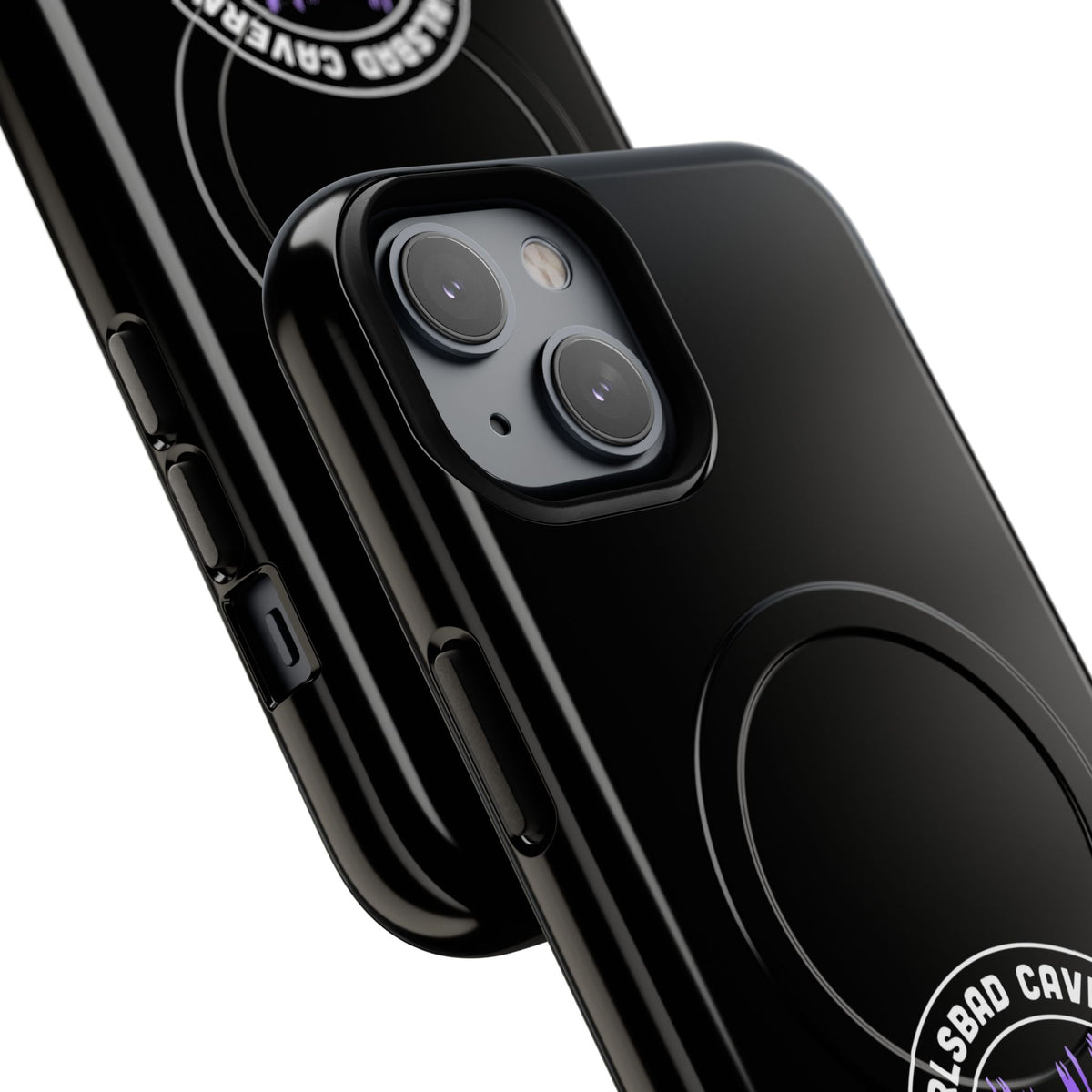 Carlsbad Caverns National Park iPhone Case with MagSafe - Round Emblem Design
