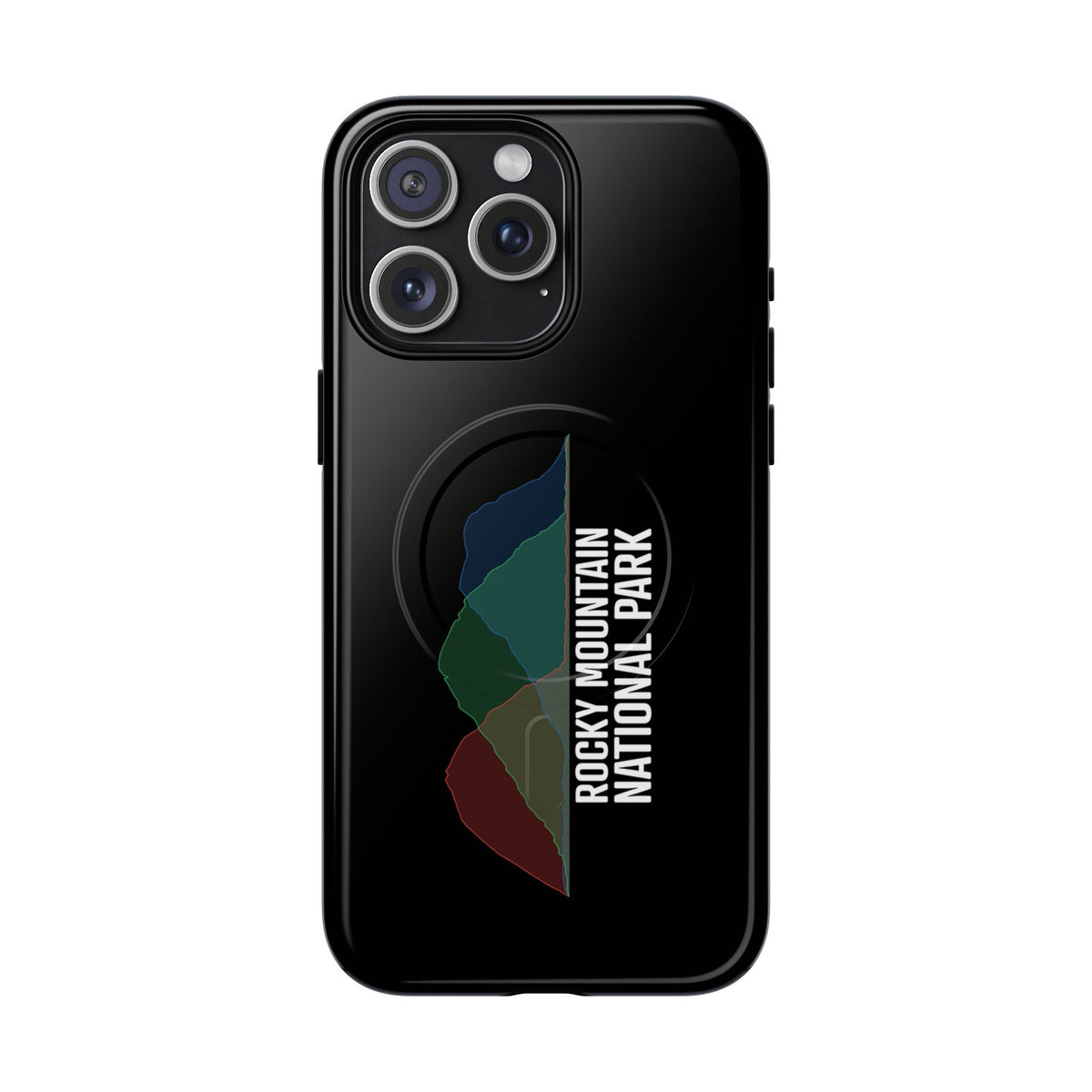 Rocky Mountain National Park iPhone Case with MagSafe - Histogram Design