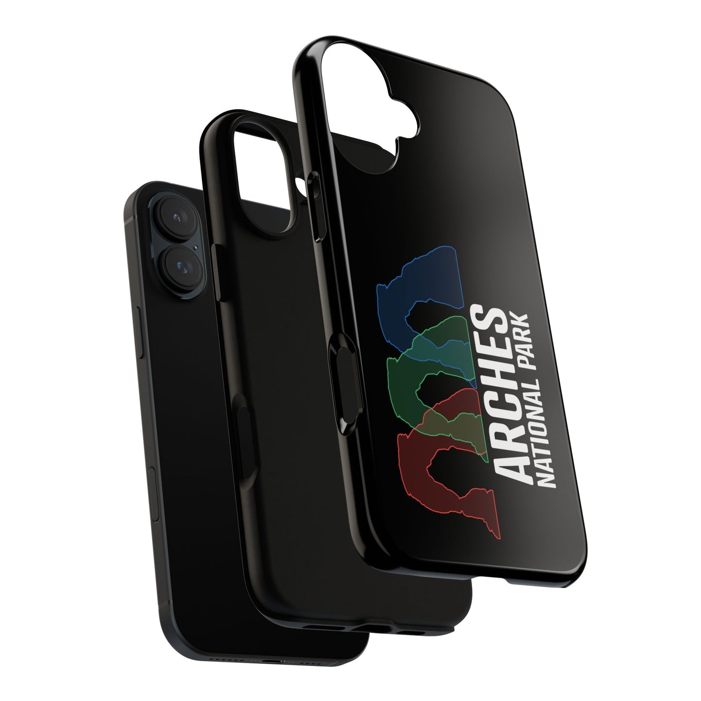 Arches National Park Phone Case - Delicate Arch Histogram Design