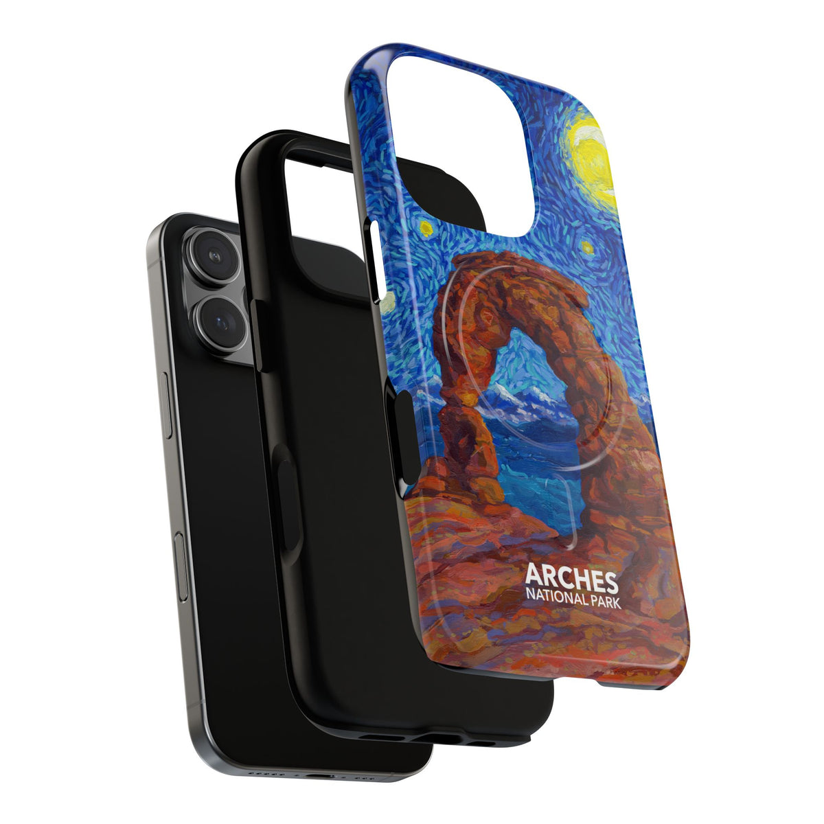 Arches National Park iPhone Case with MagSafe - Starry Night