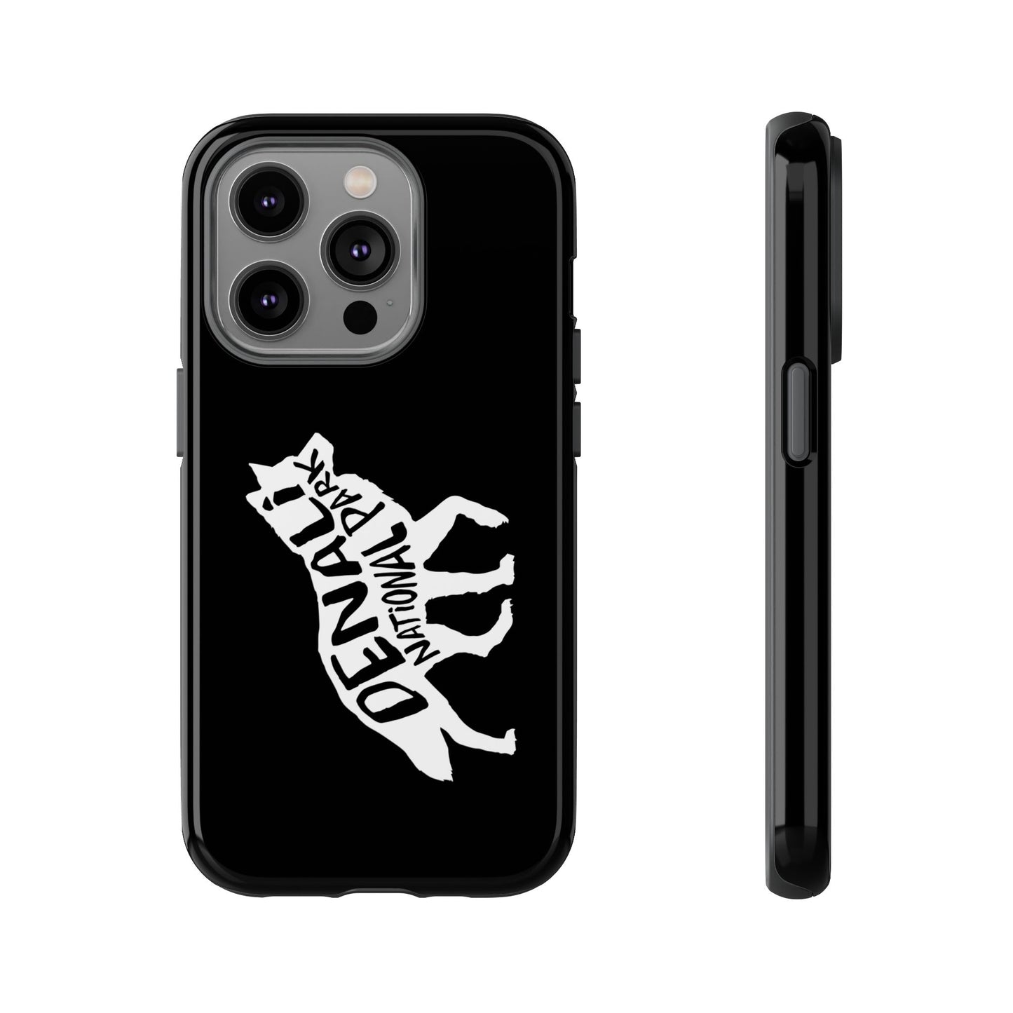 Denali National Park Phone Case - Wolf Design