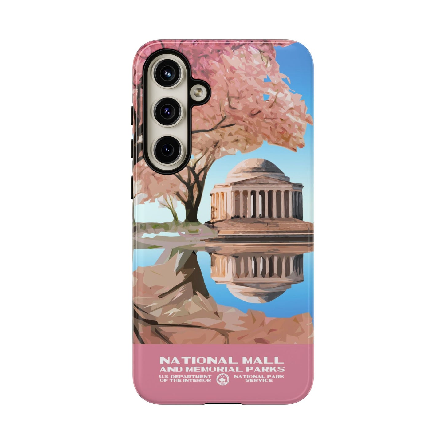 National Mall Washington DC WPA Phone Case