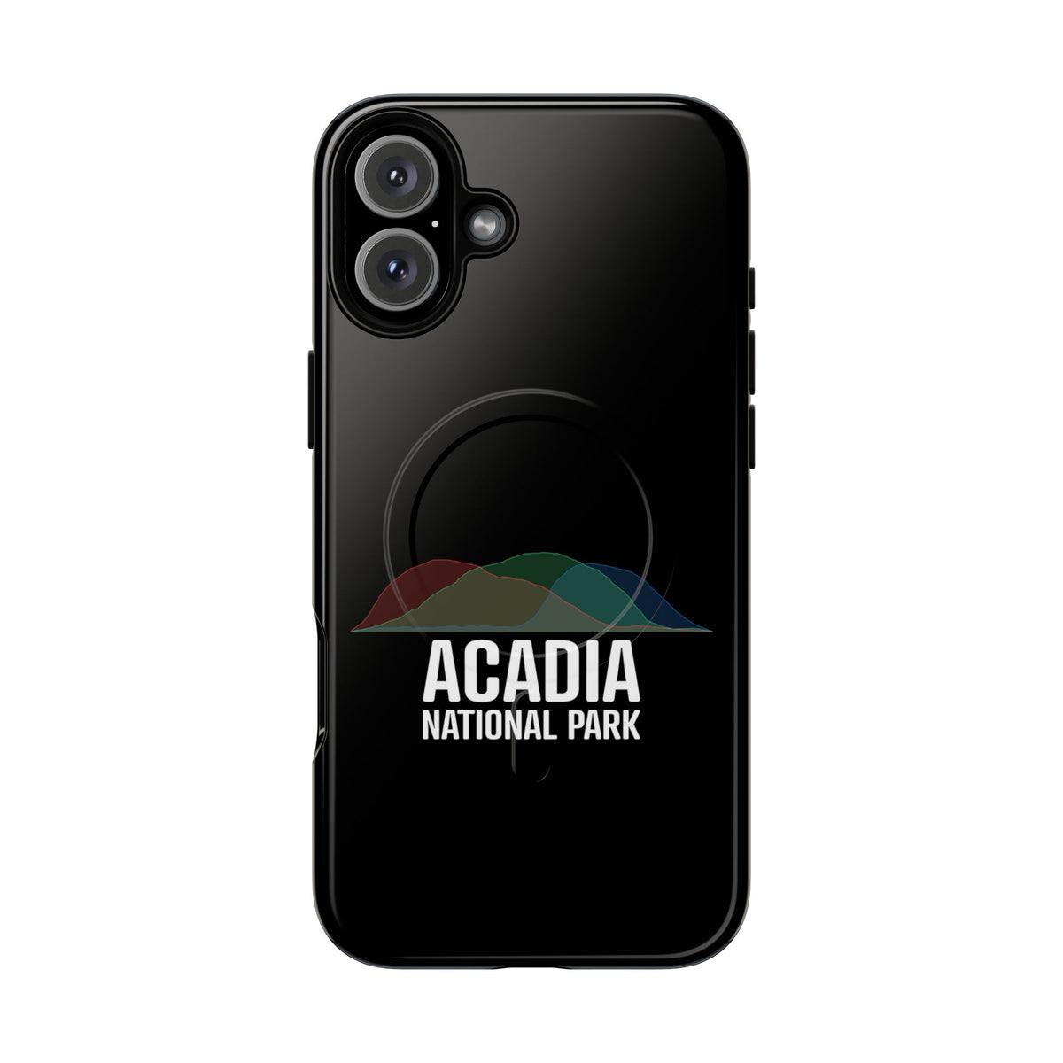 Acadia National Park iPhone Case with MagSafe - Histogram Design