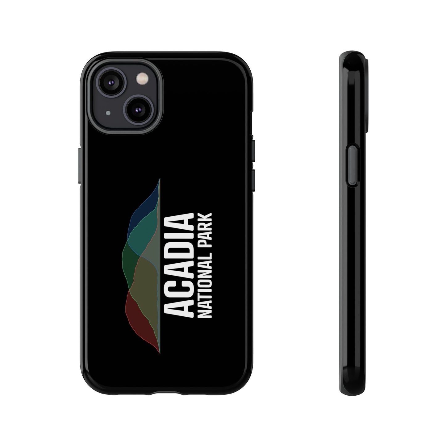 Acadia National Park Phone Case - Histogram Design