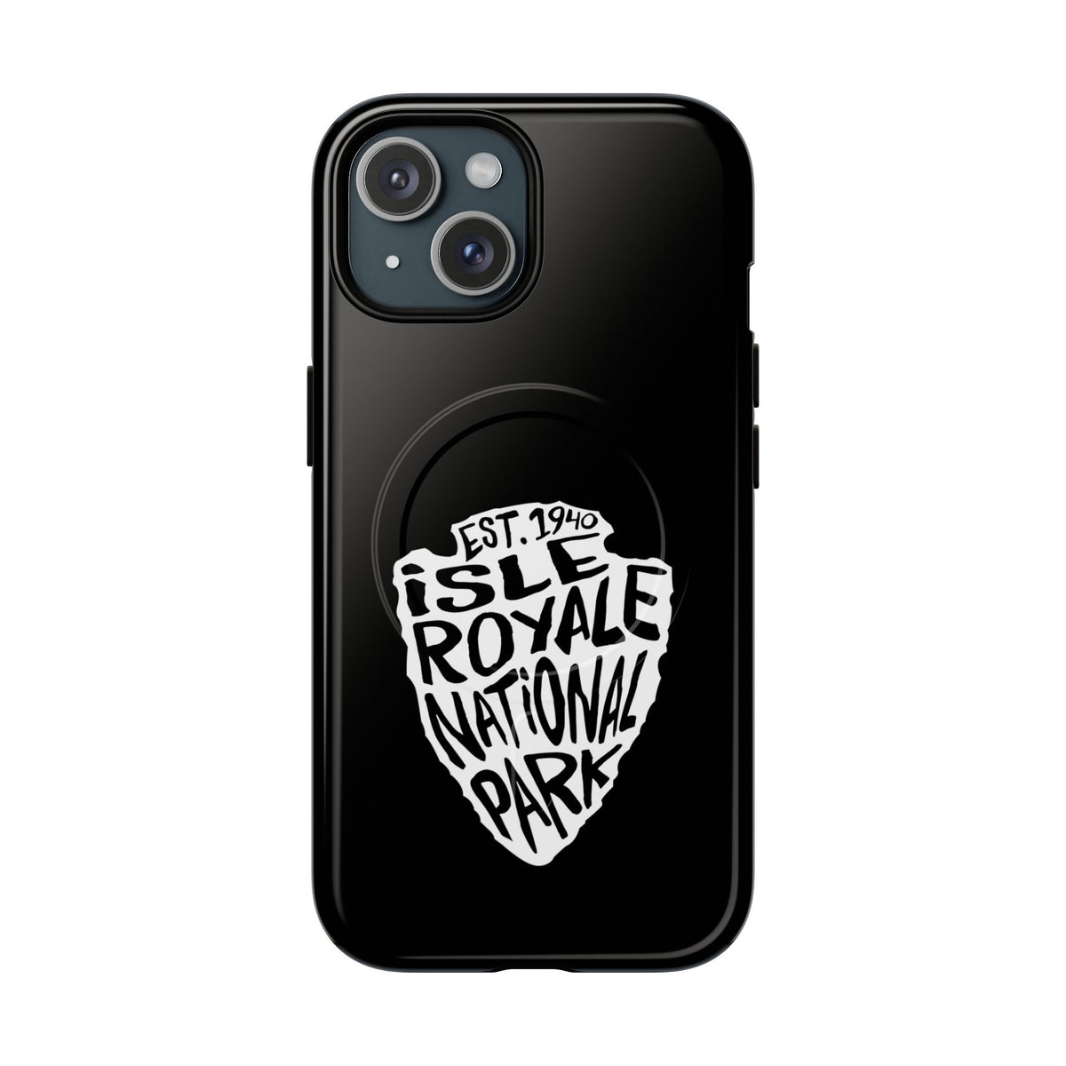 Isle Royale National Park iPhone Case with MagSafe - Arrowhead Design