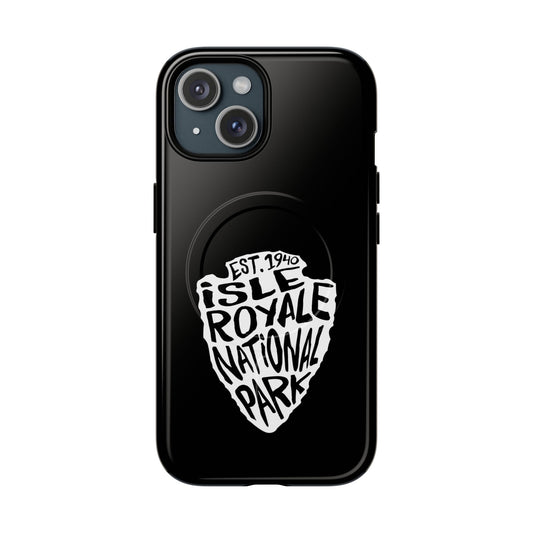 Isle Royale National Park iPhone Case with MagSafe - Arrowhead Design