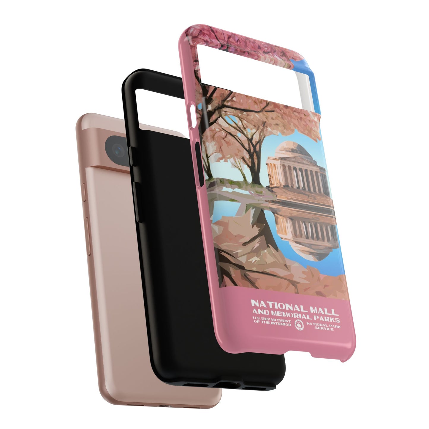 National Mall Washington DC WPA Phone Case