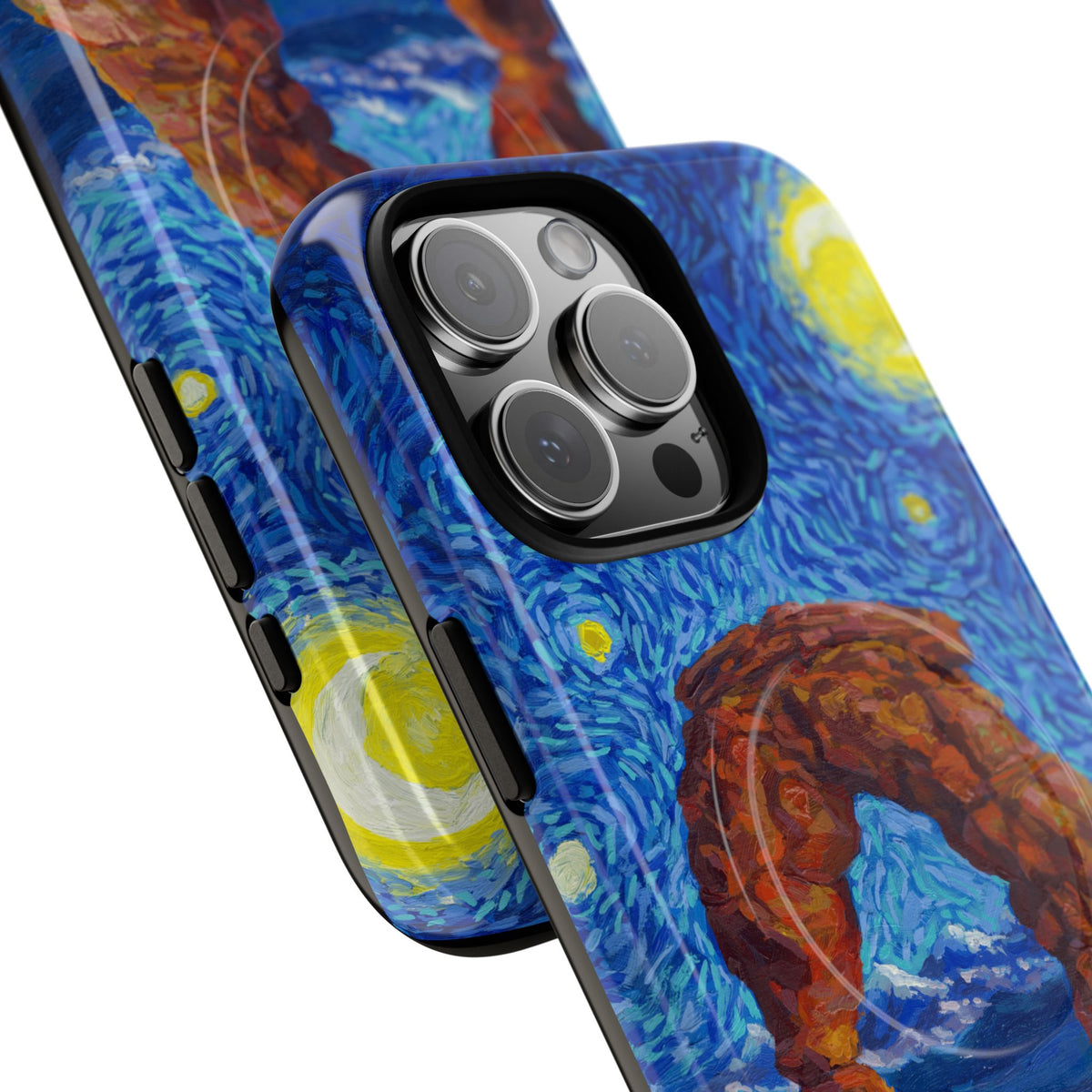Arches National Park iPhone Case with MagSafe - Starry Night