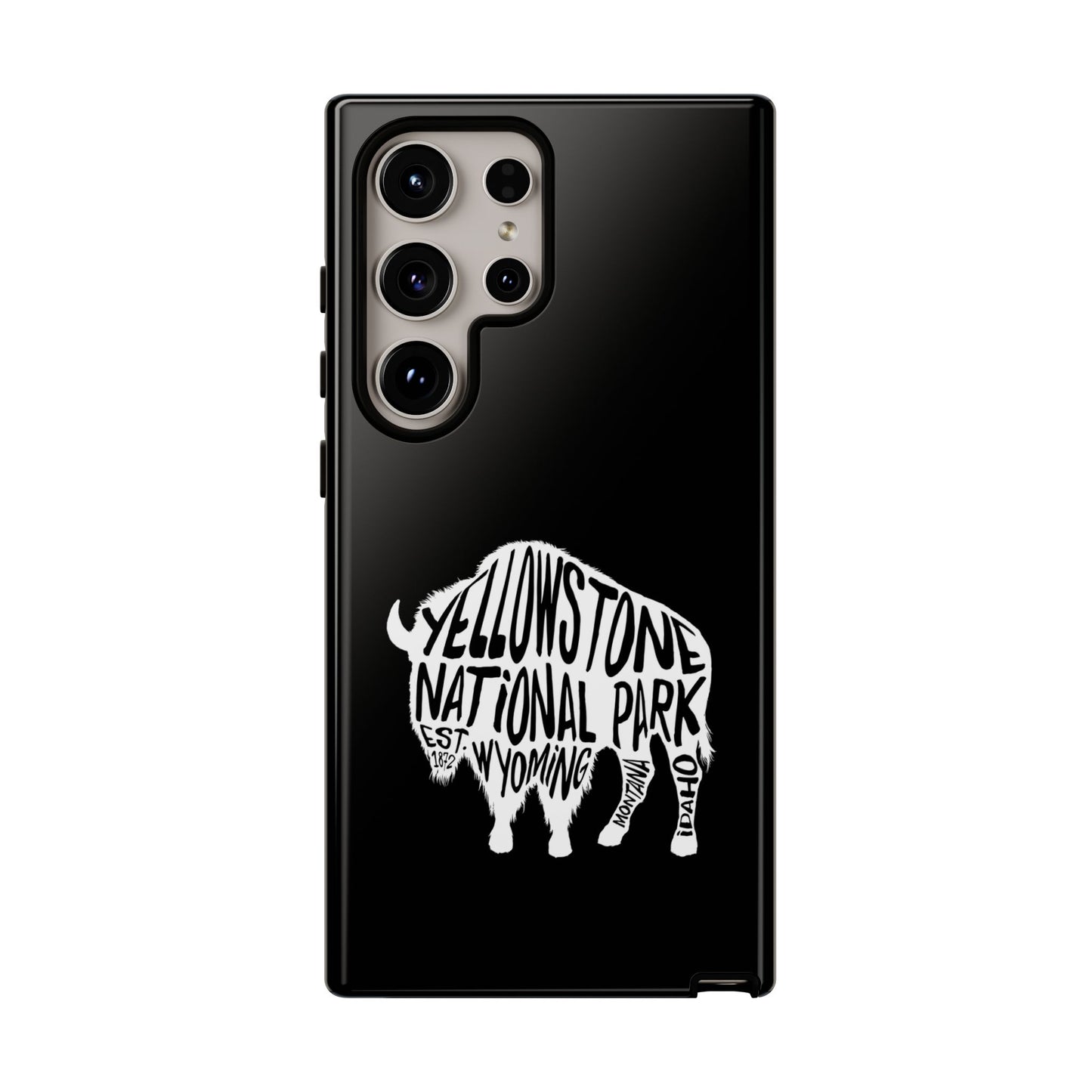 Yellowstone National Park Phone Case - Bison Design