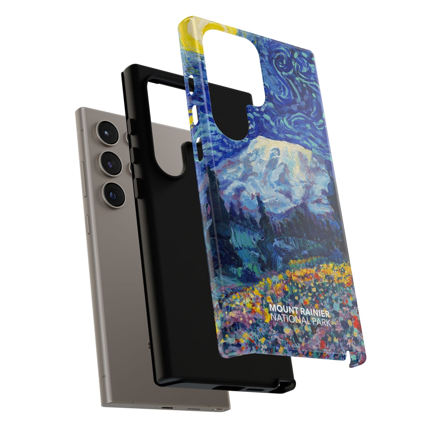 Mount Rainier National Park Phone Case - Starry Night