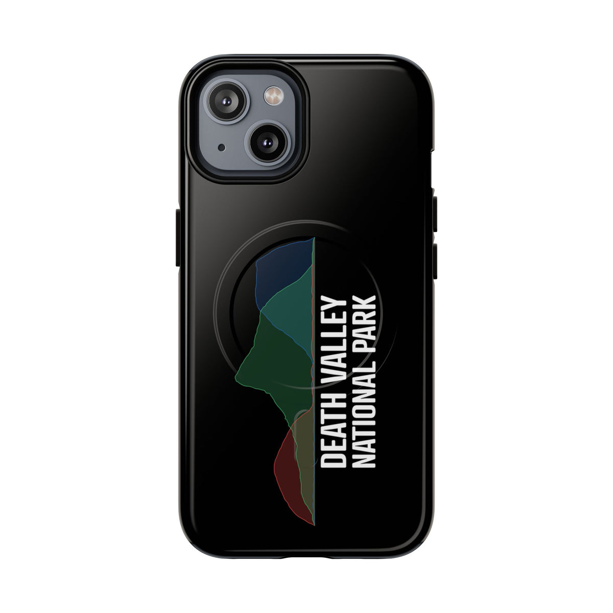 Death Valley National Park iPhone Case with MagSafe - Histogram Design