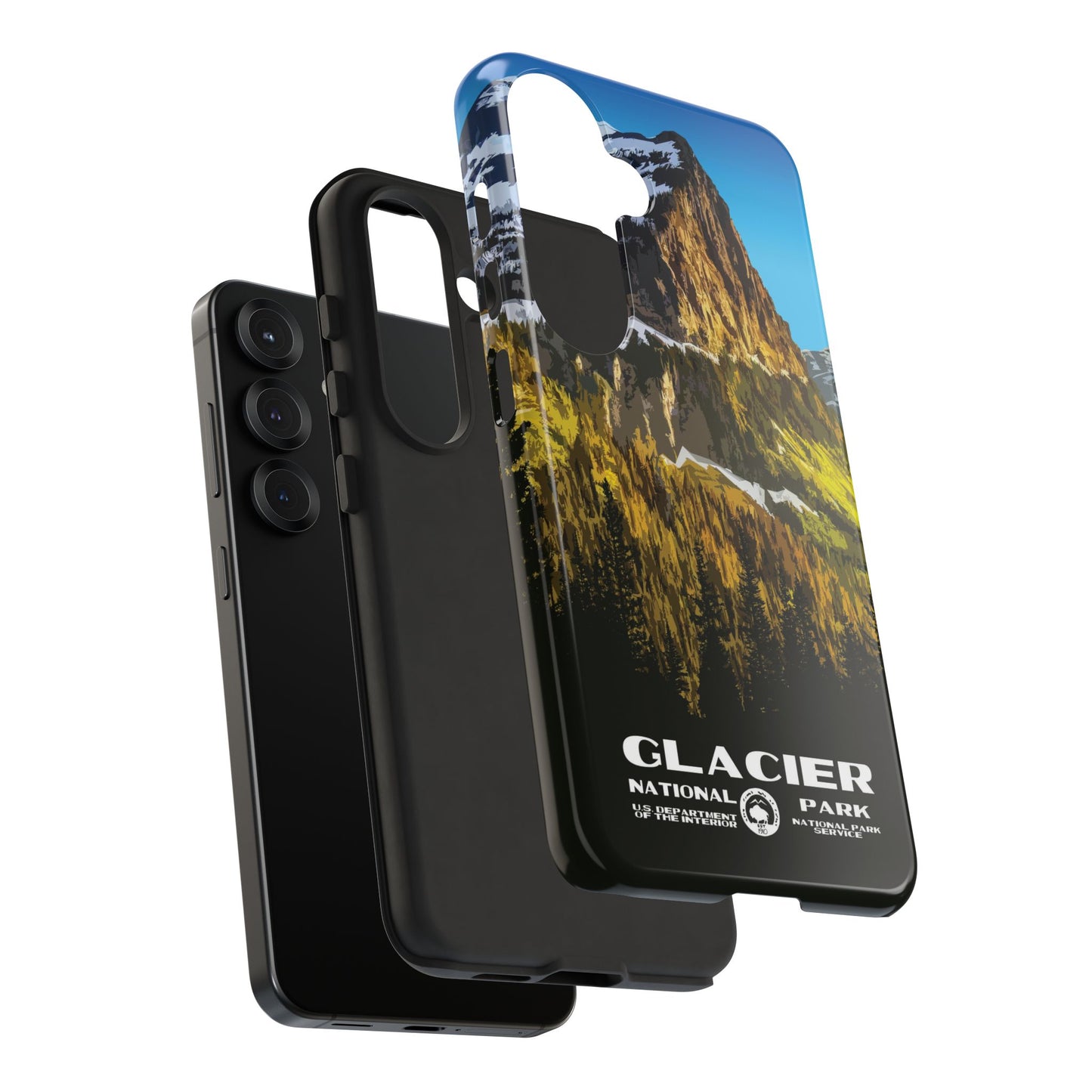 Glacier National Park Phone Case - WPA Style