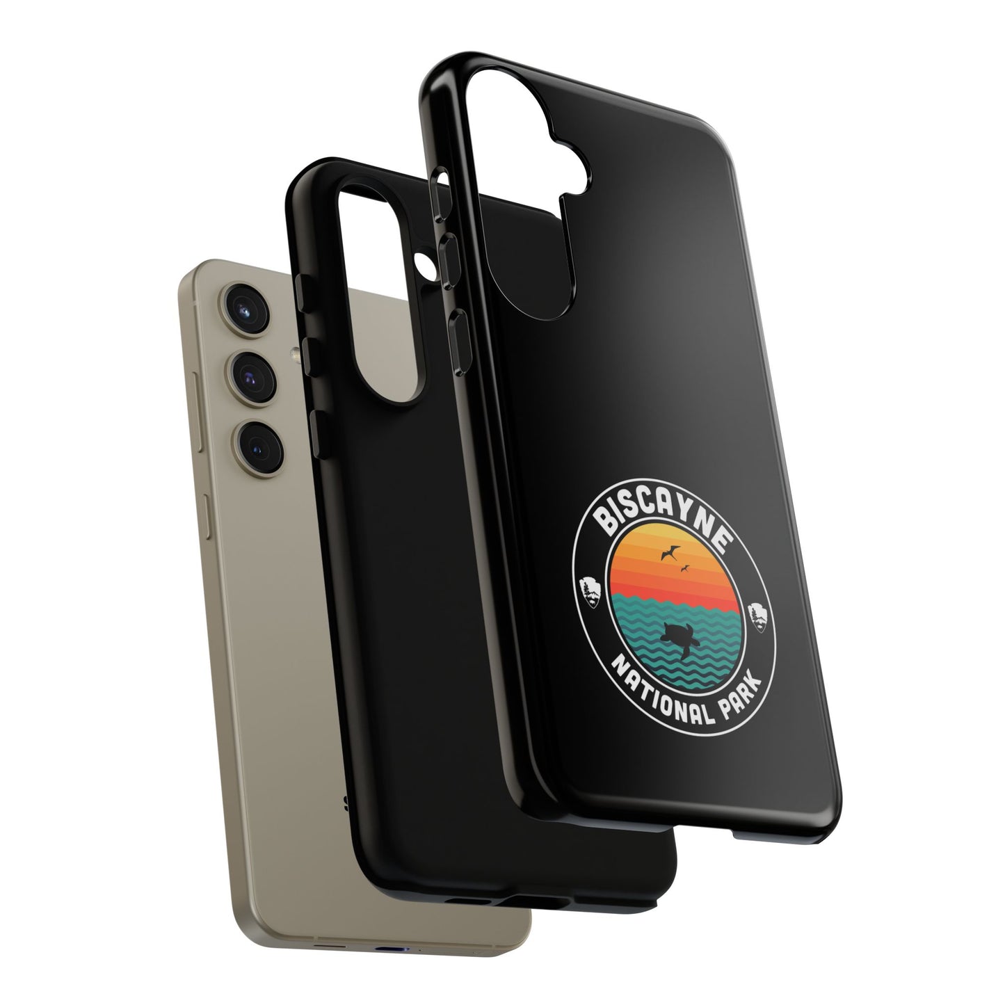 Biscayne National Park Phone Case - Round Emblem Design