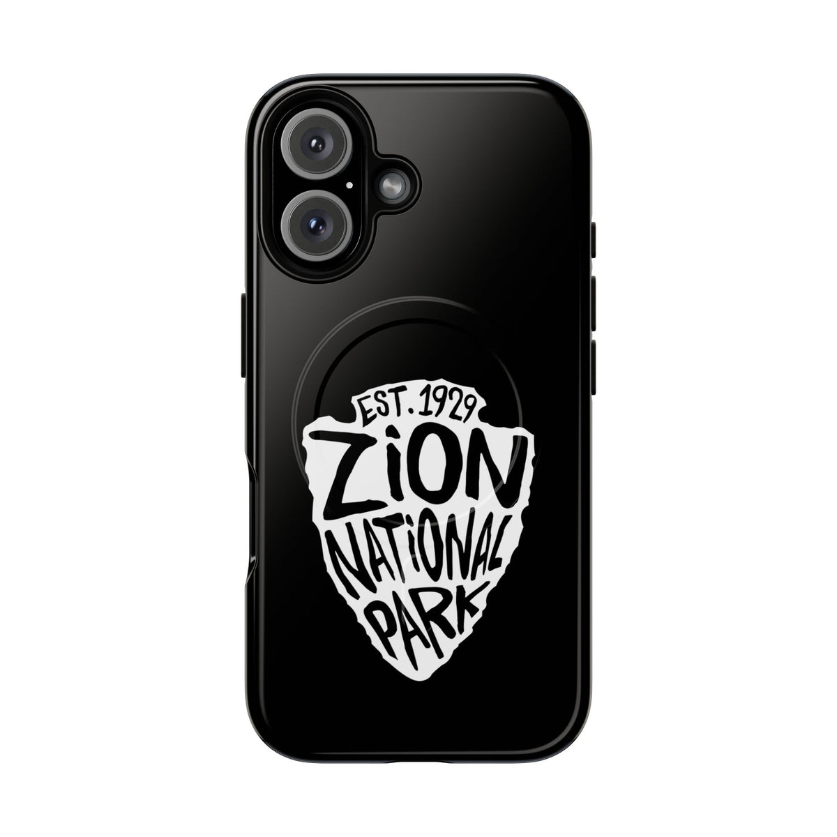 Zion National Park iPhone Case with MagSafe - Arrowhead Design
