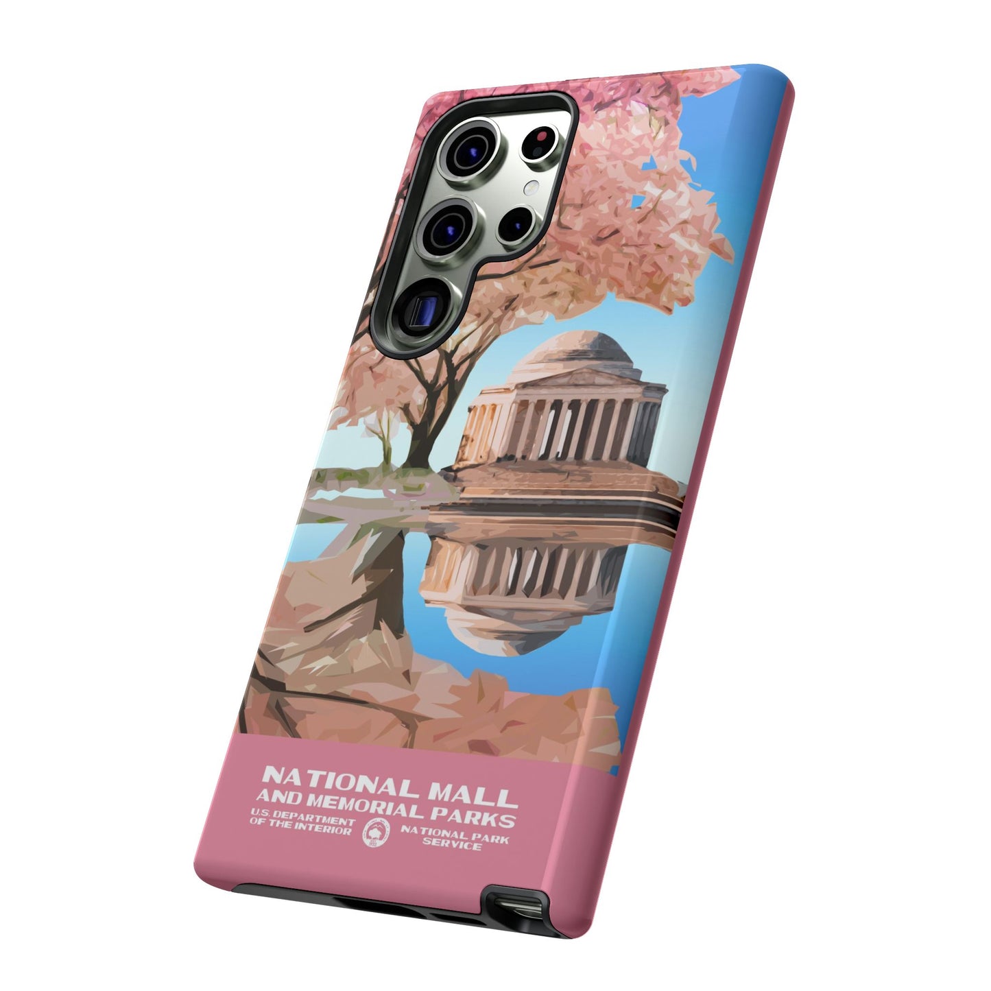 National Mall Washington DC WPA Phone Case
