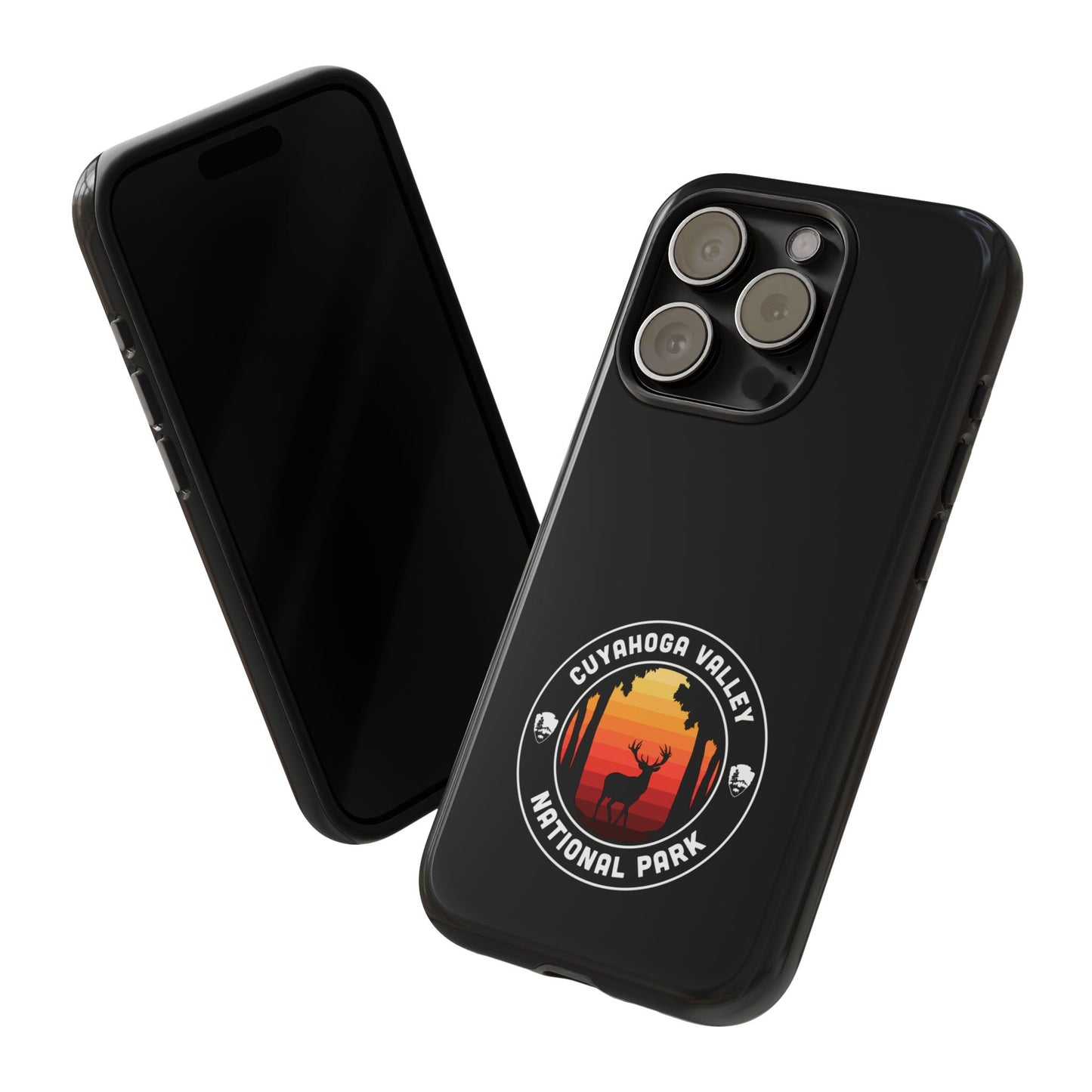Cuyahoga Valley National Park Phone Case - Round Emblem Design