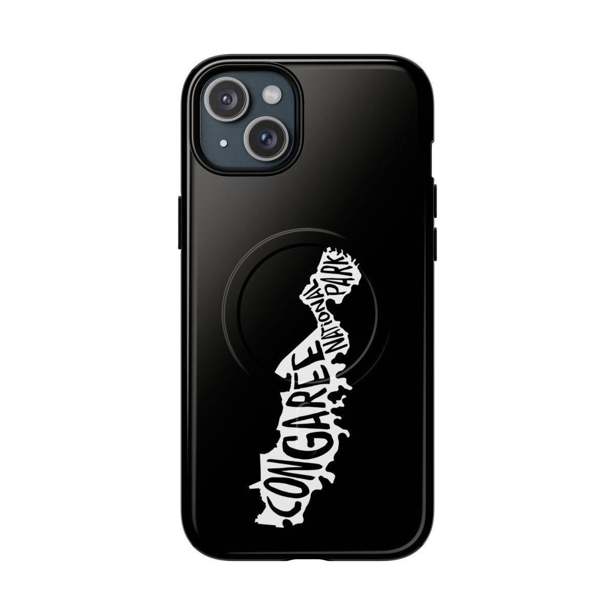 Congaree National Park iPhone Case with MagSafe - Map Design