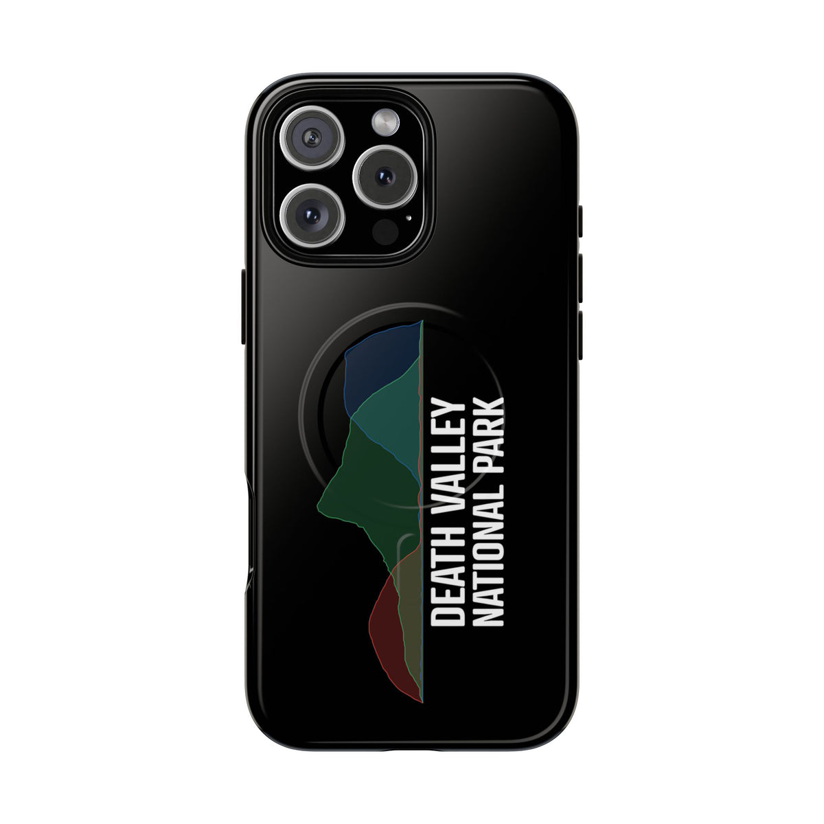 Death Valley National Park iPhone Case with MagSafe - Histogram Design