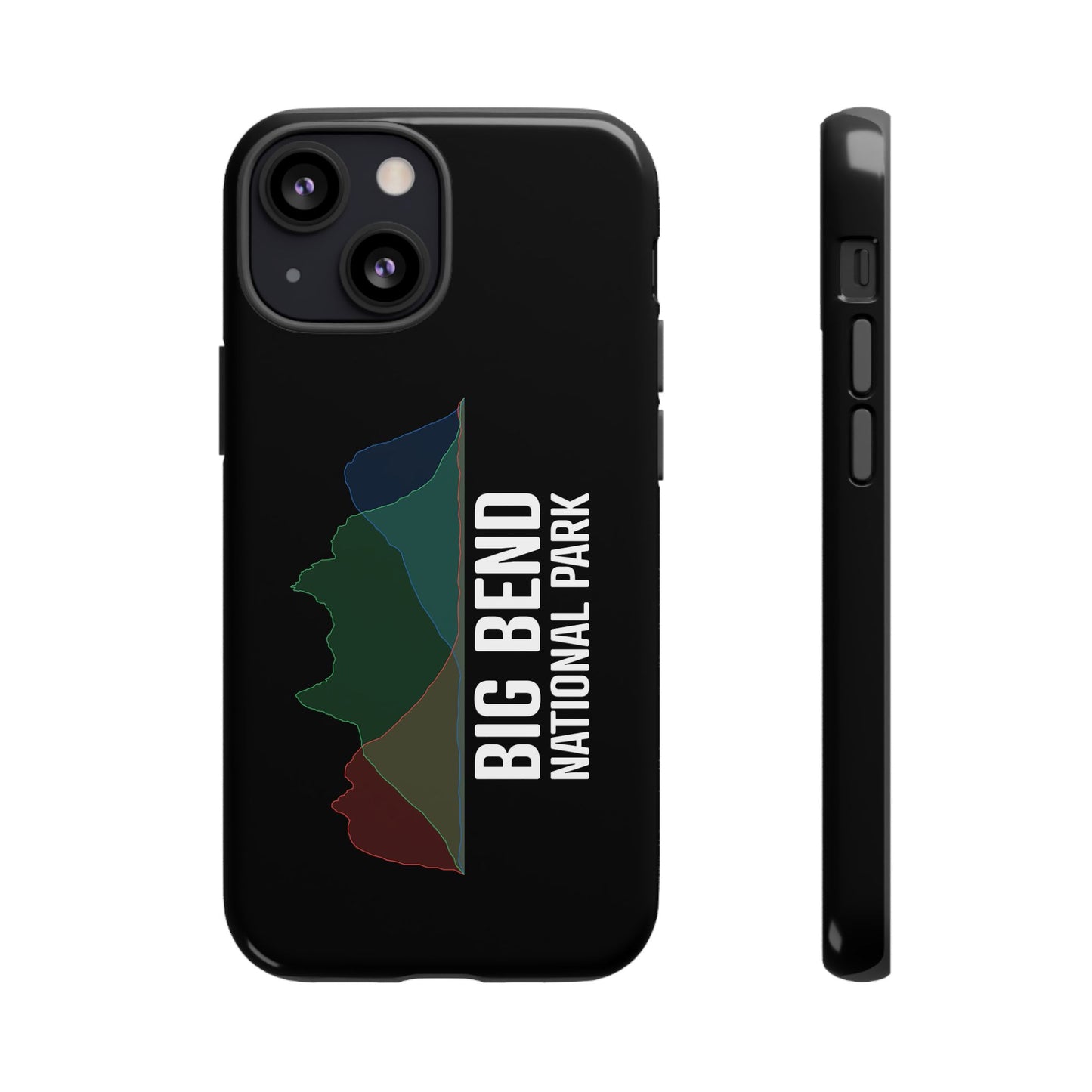 Big Bend National Park Phone Case - Histogram Design