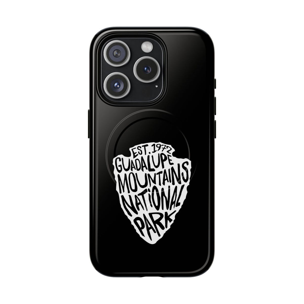 Guadalupe Mountains National Park iPhone Case with MagSafe - Arrowhead Design