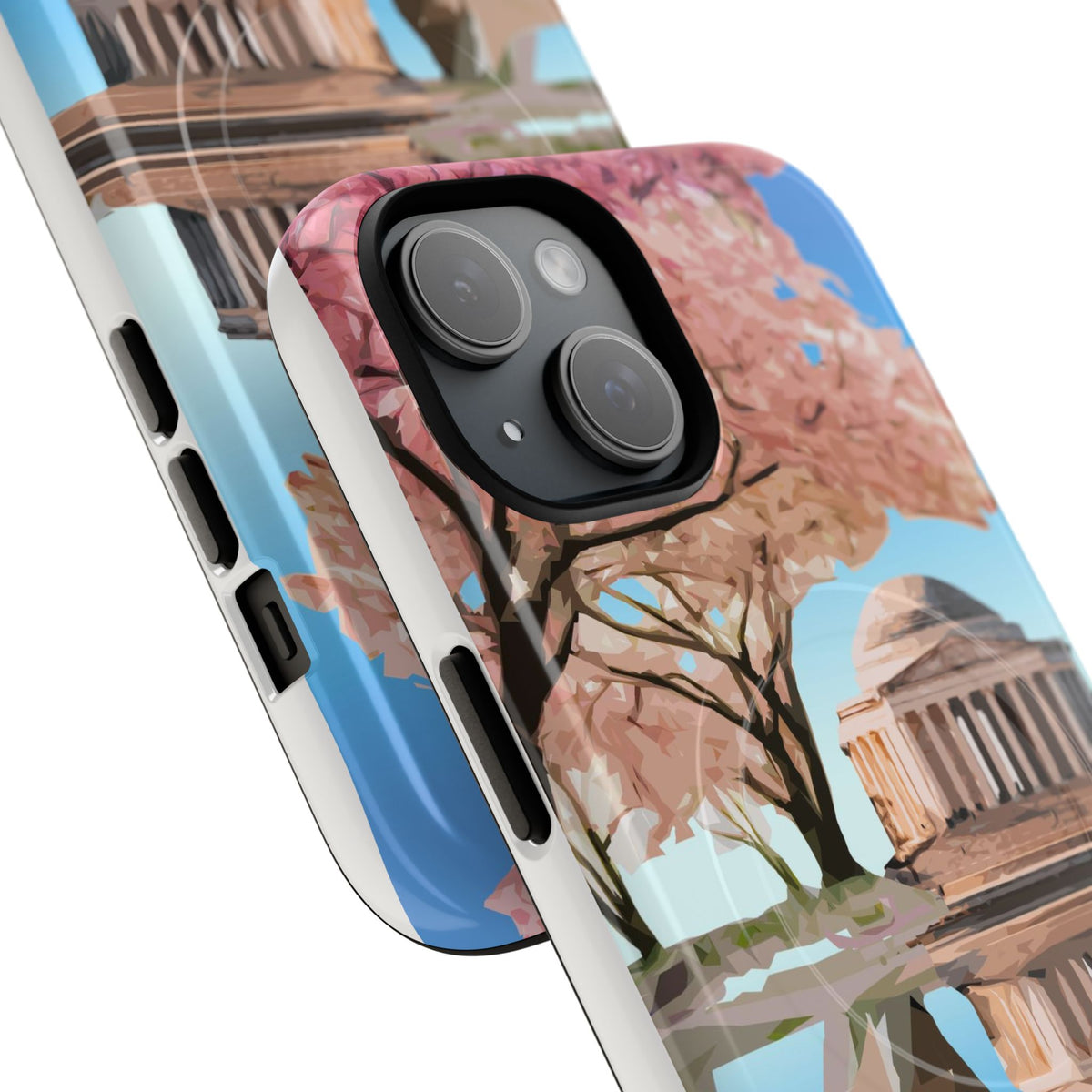 National Mall Washington DC iPhone Case with MagSafe - WPA Design