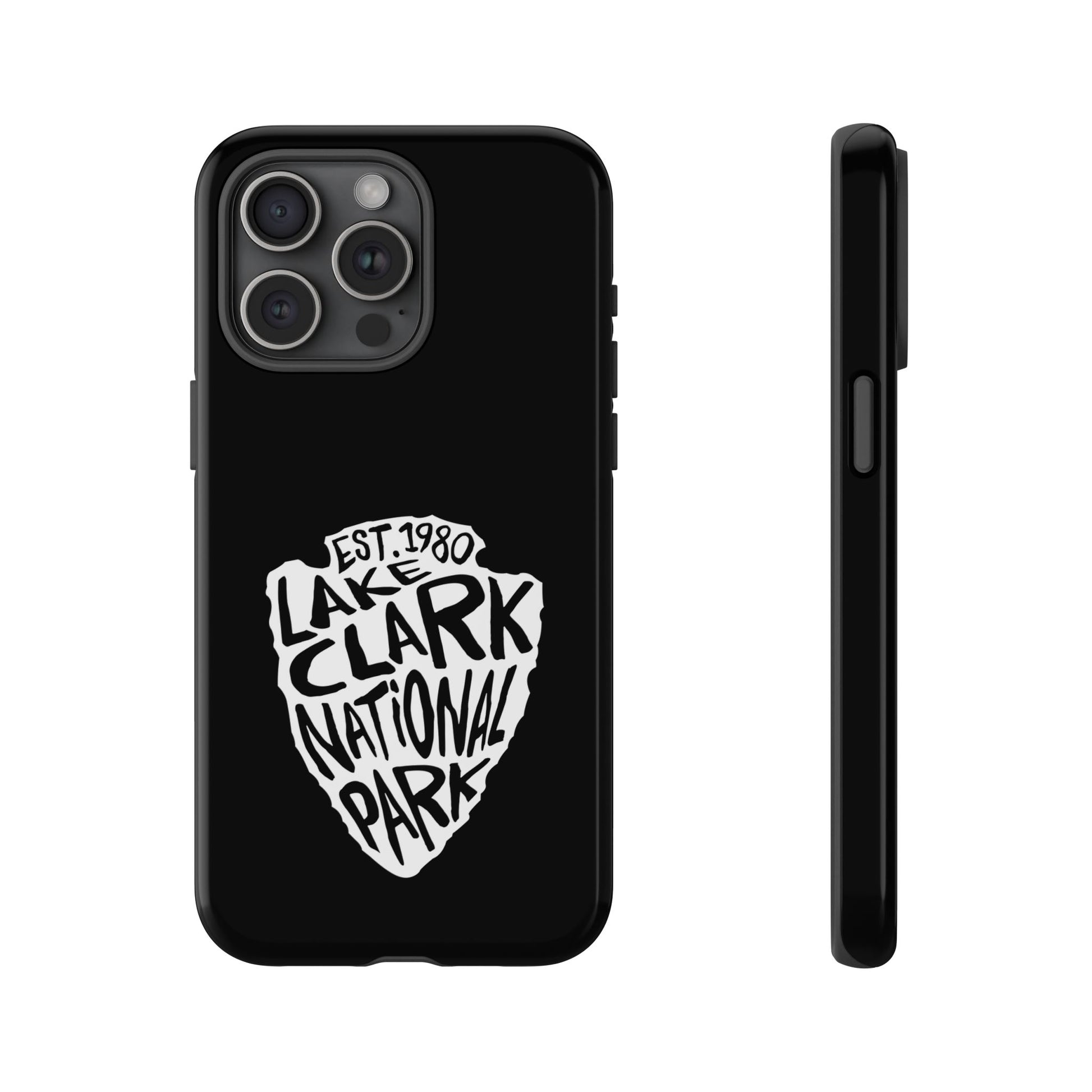 Lake Clark National Park phone case, National Park Service arrowhead design (view 17)