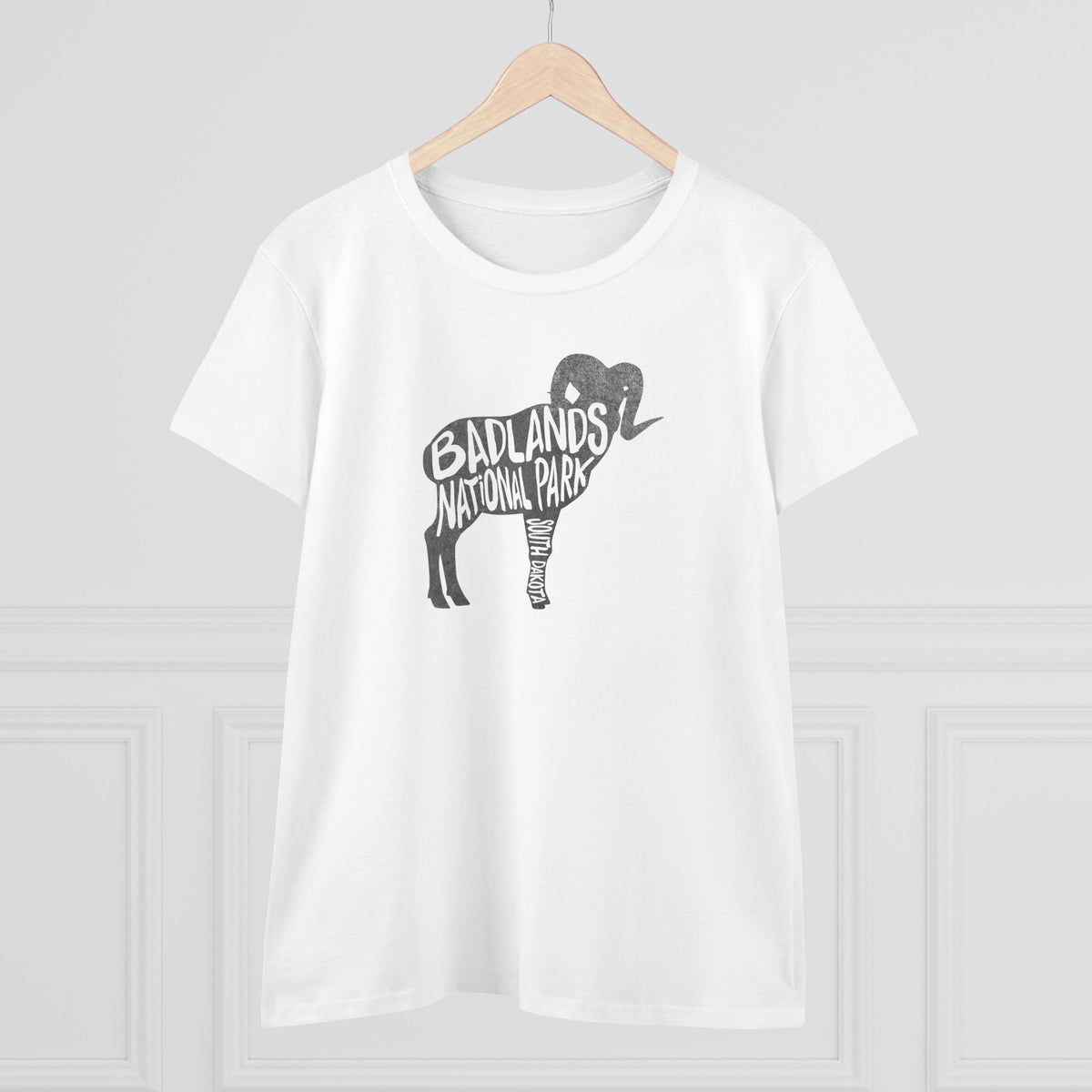 Badlands National Park Women's T-Shirt - Bighorn Sheep