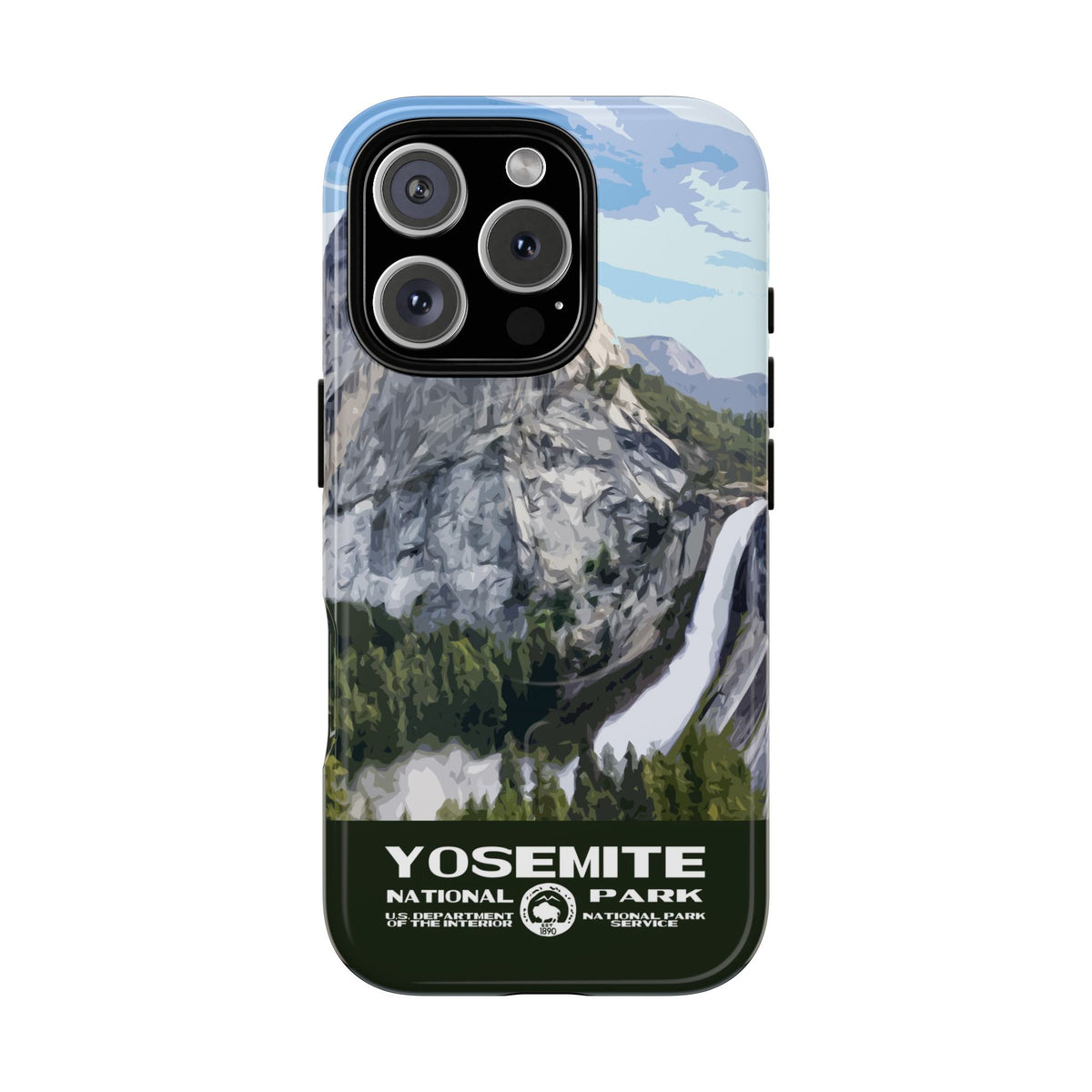 Yosemite National Park iPhone Case with MagSafe - Nevada Fall