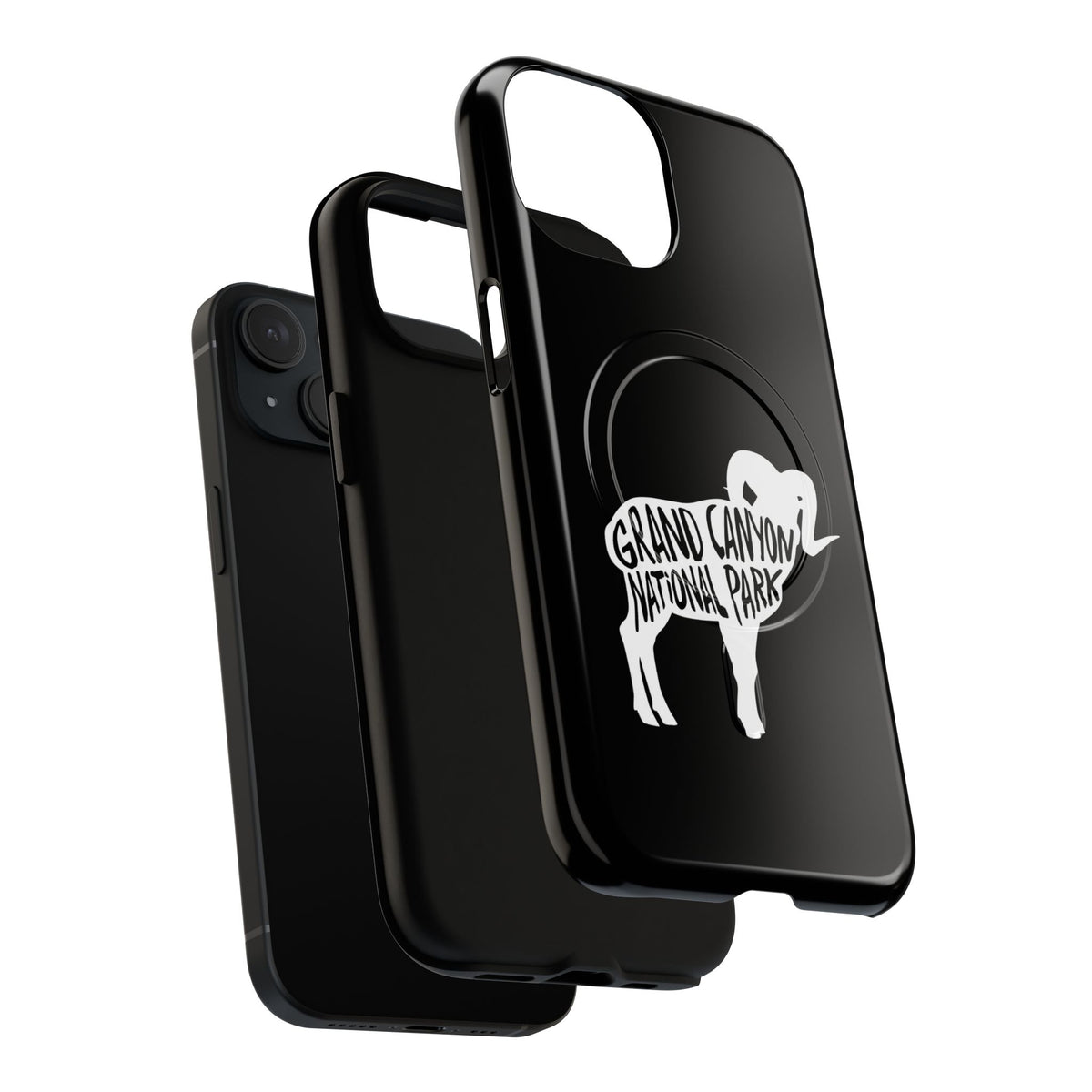 Grand Canyon National Park iPhone Case with MagSafe - Bighorn Sheep Design
