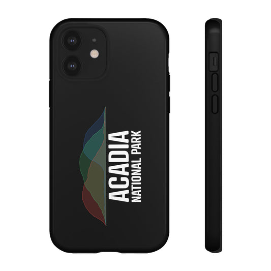 Acadia National Park Phone Case - Histogram Design