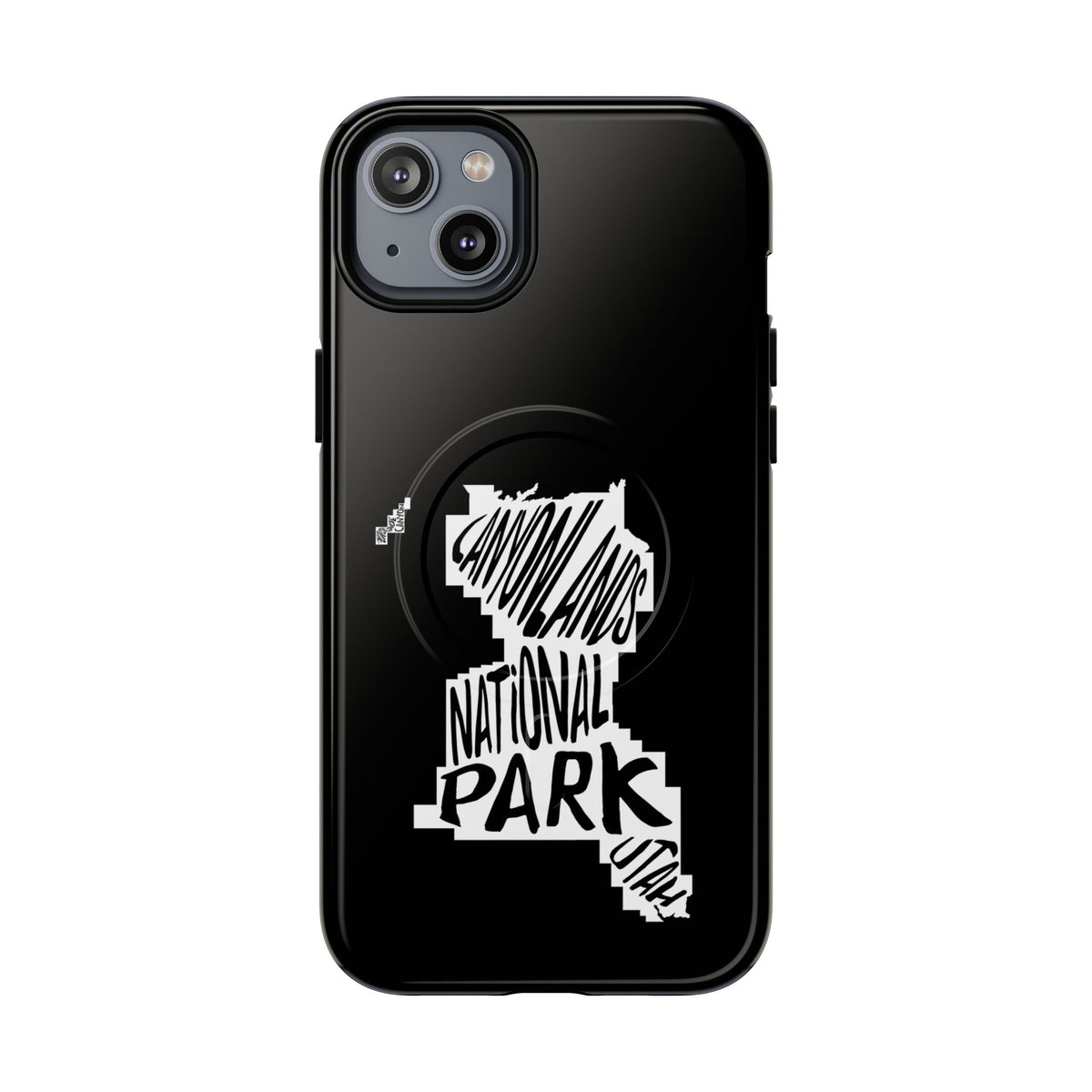Canyonlands National Park iPhone Case with MagSafe - Map Design