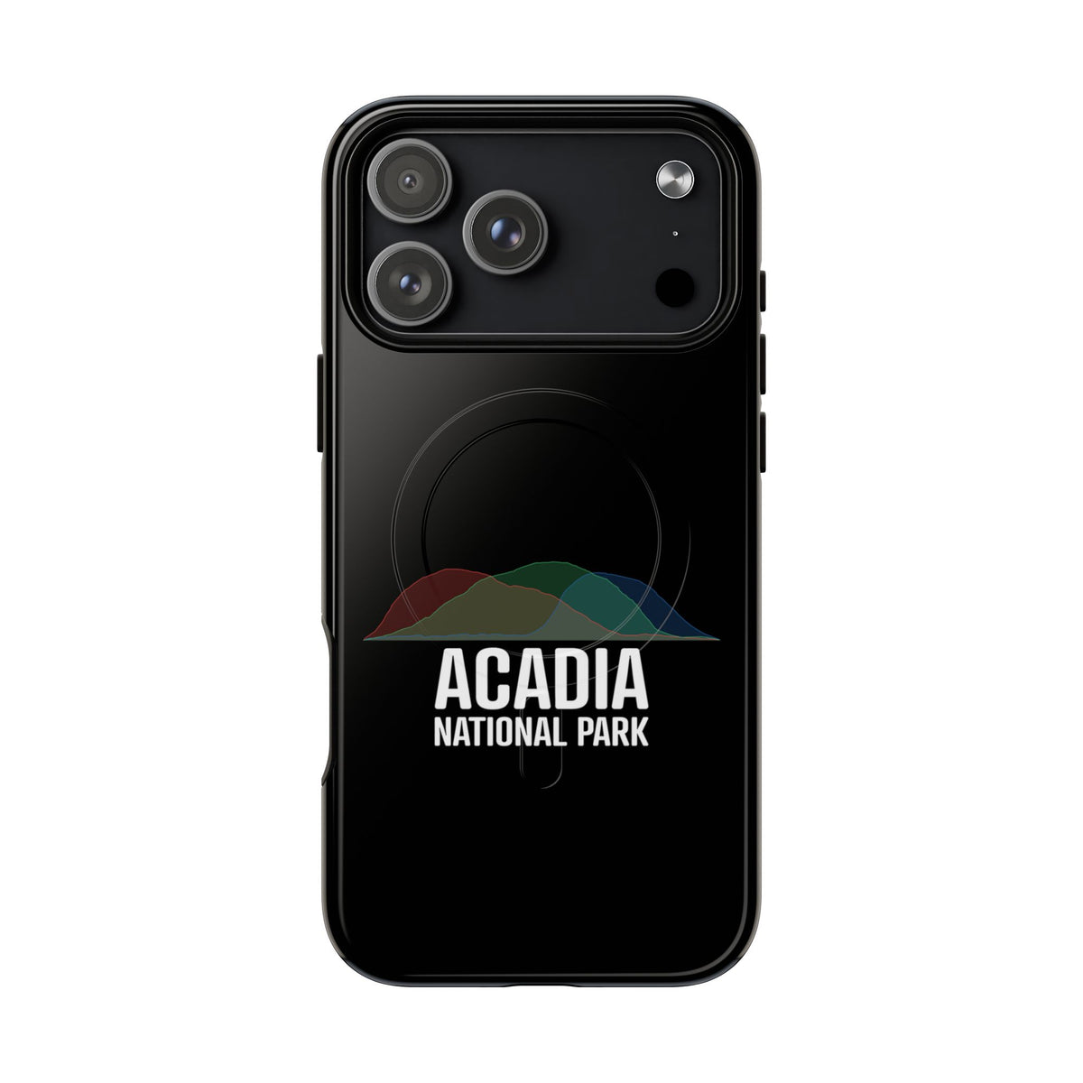 Acadia National Park iPhone Case with MagSafe - Histogram Design