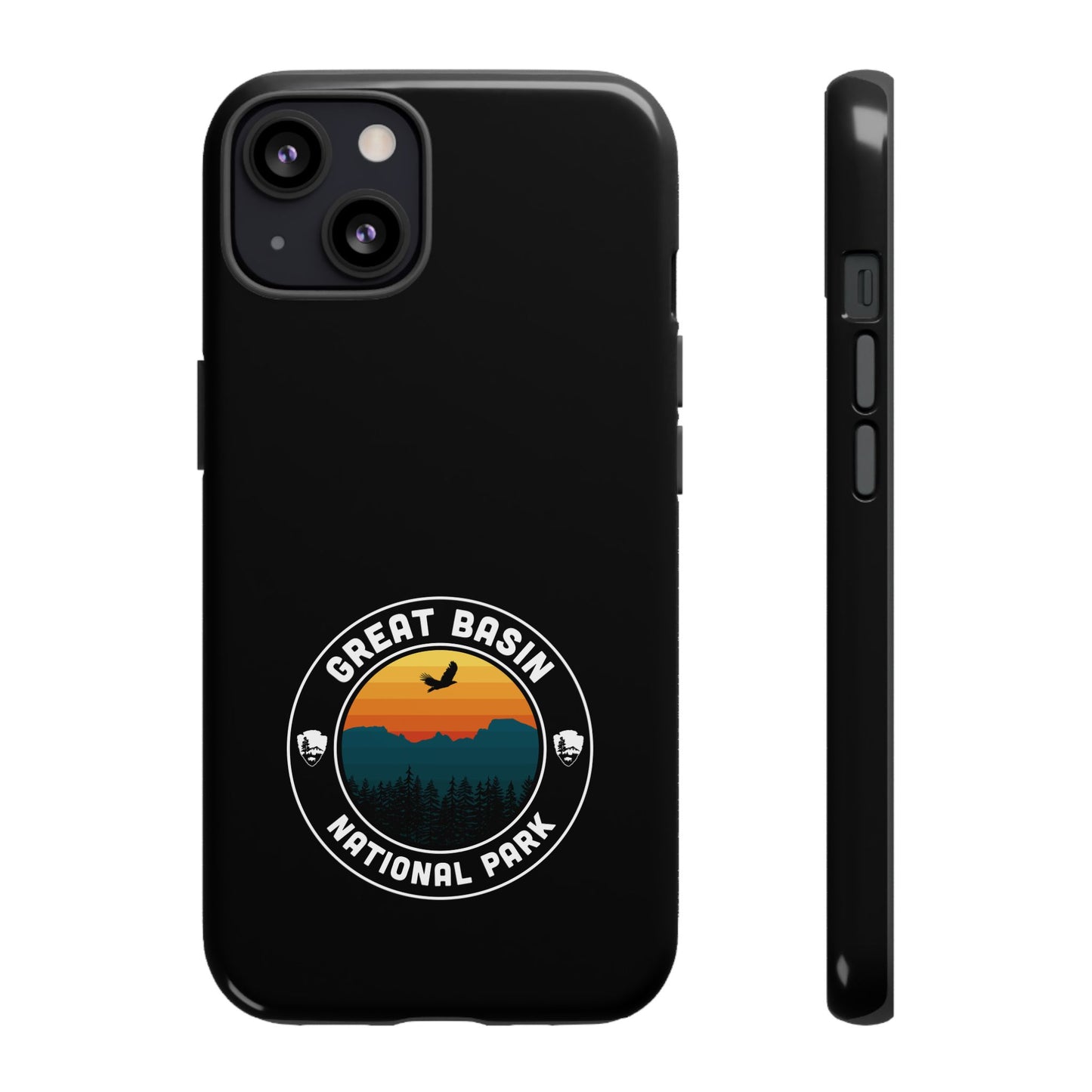 Great Basin National Park Phone Case - Round Emblem Design